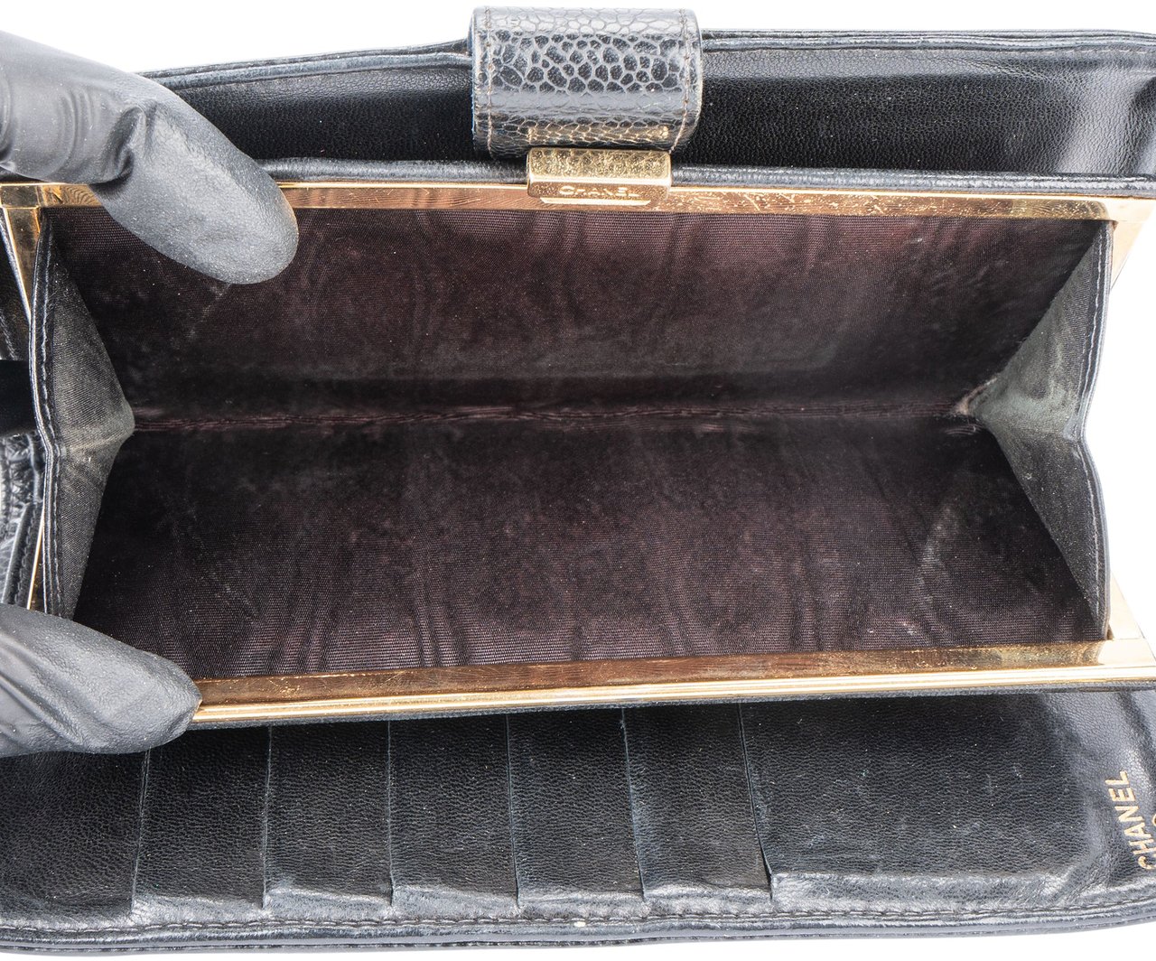 Chanel Chanel Caviar Leather CC Wallet Divers