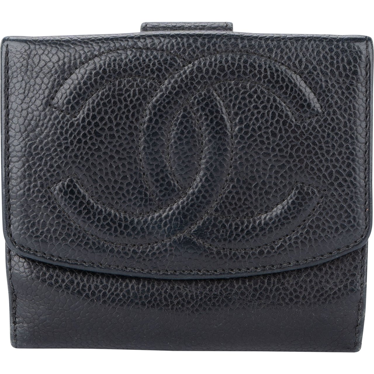 Chanel Chanel Caviar Leather CC Wallet Divers