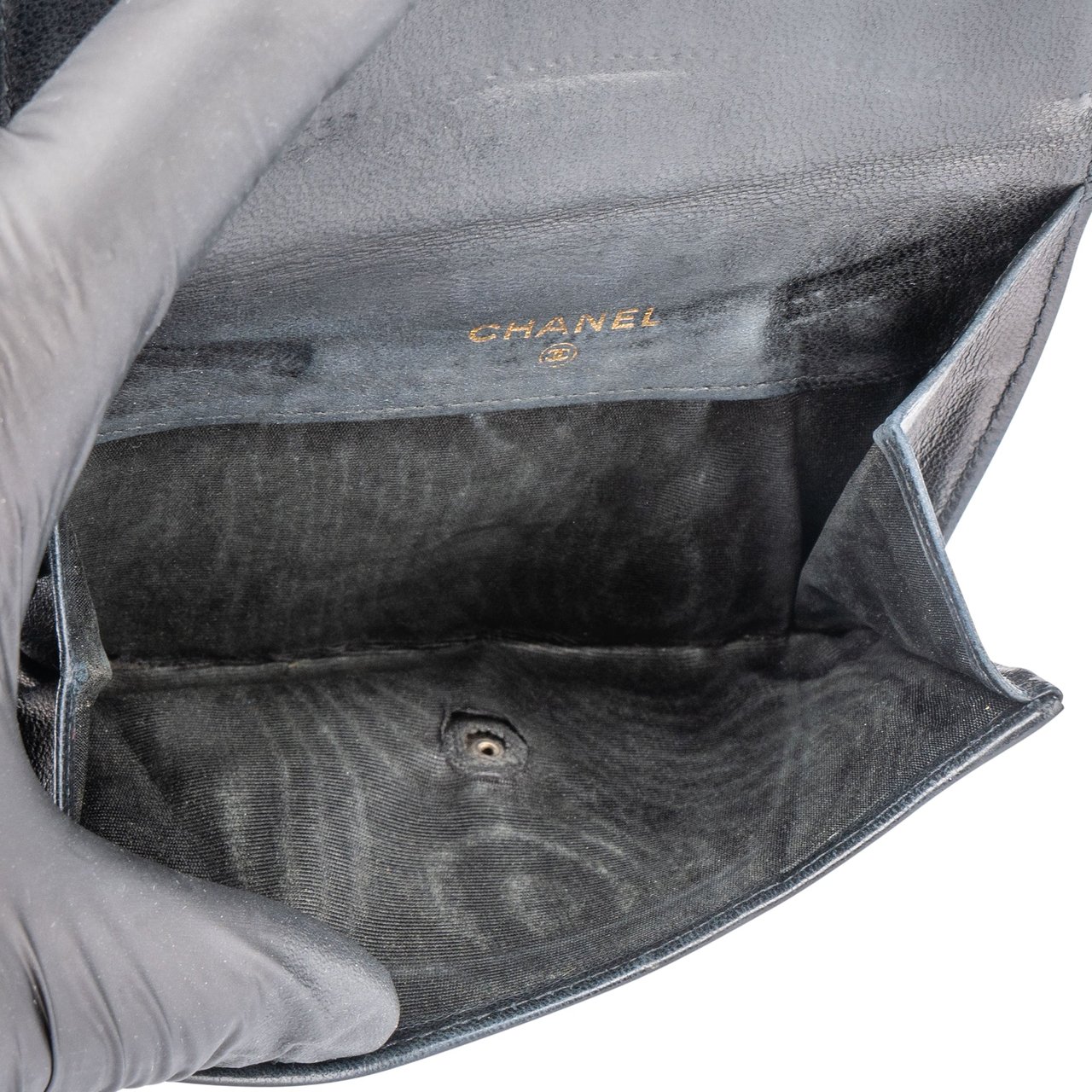 Chanel Chanel Lambskin CC Wallet Divers