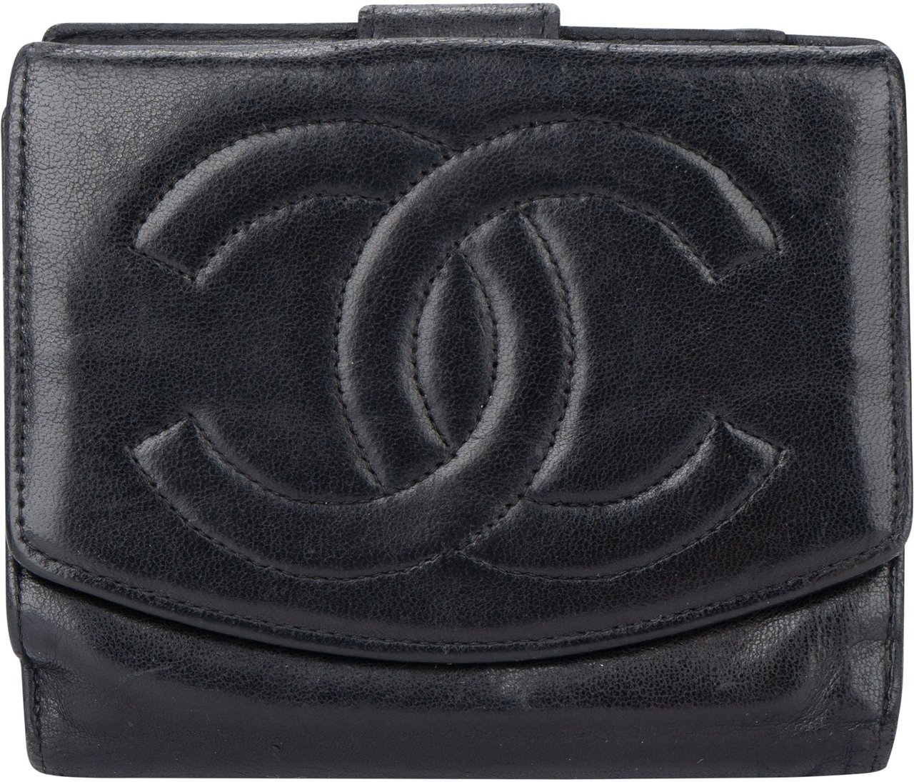 Chanel Chanel Lambskin CC Wallet Divers