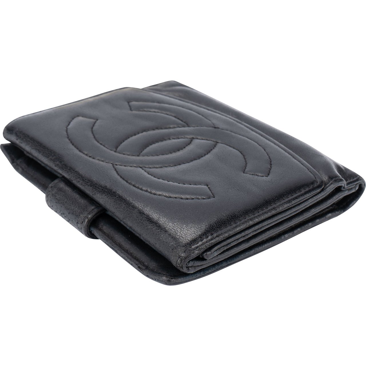 Chanel Chanel Lambskin CC Wallet Divers