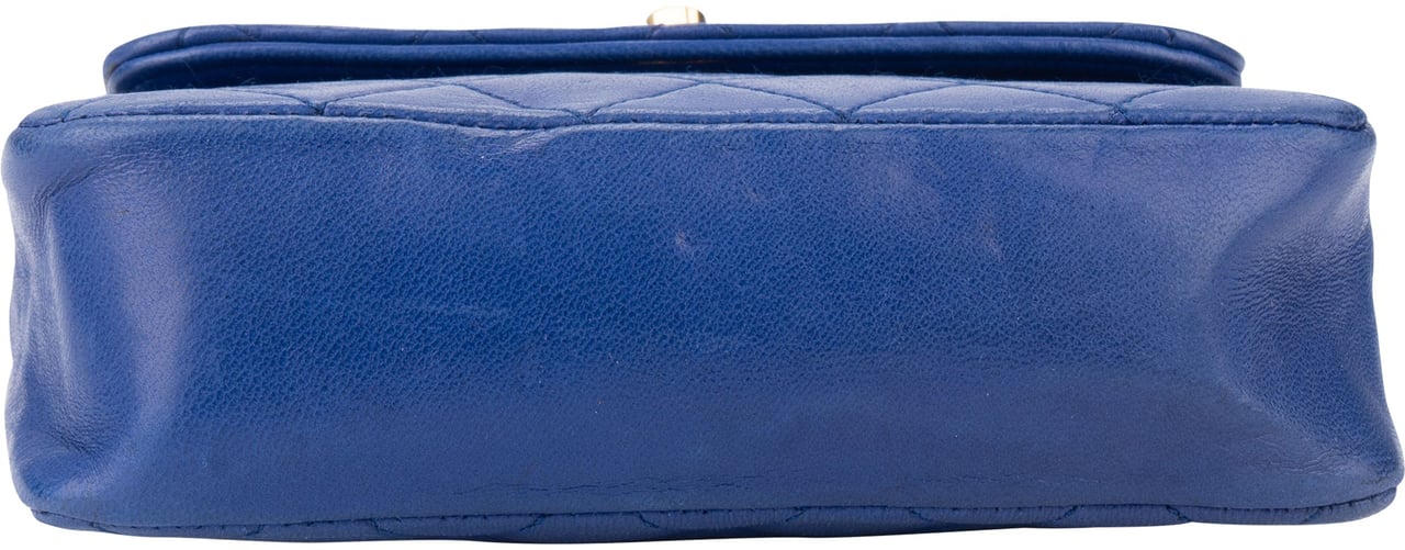 Chanel Chanel Quilted Lambskin 24K Gold Mini Single Flap Crossbody Bag Divers