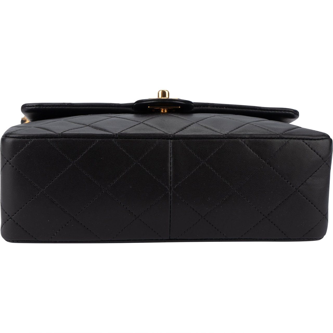 Chanel Chanel Quilted Lambskin 24K Gold Single Flap Crossbody Bag Divers