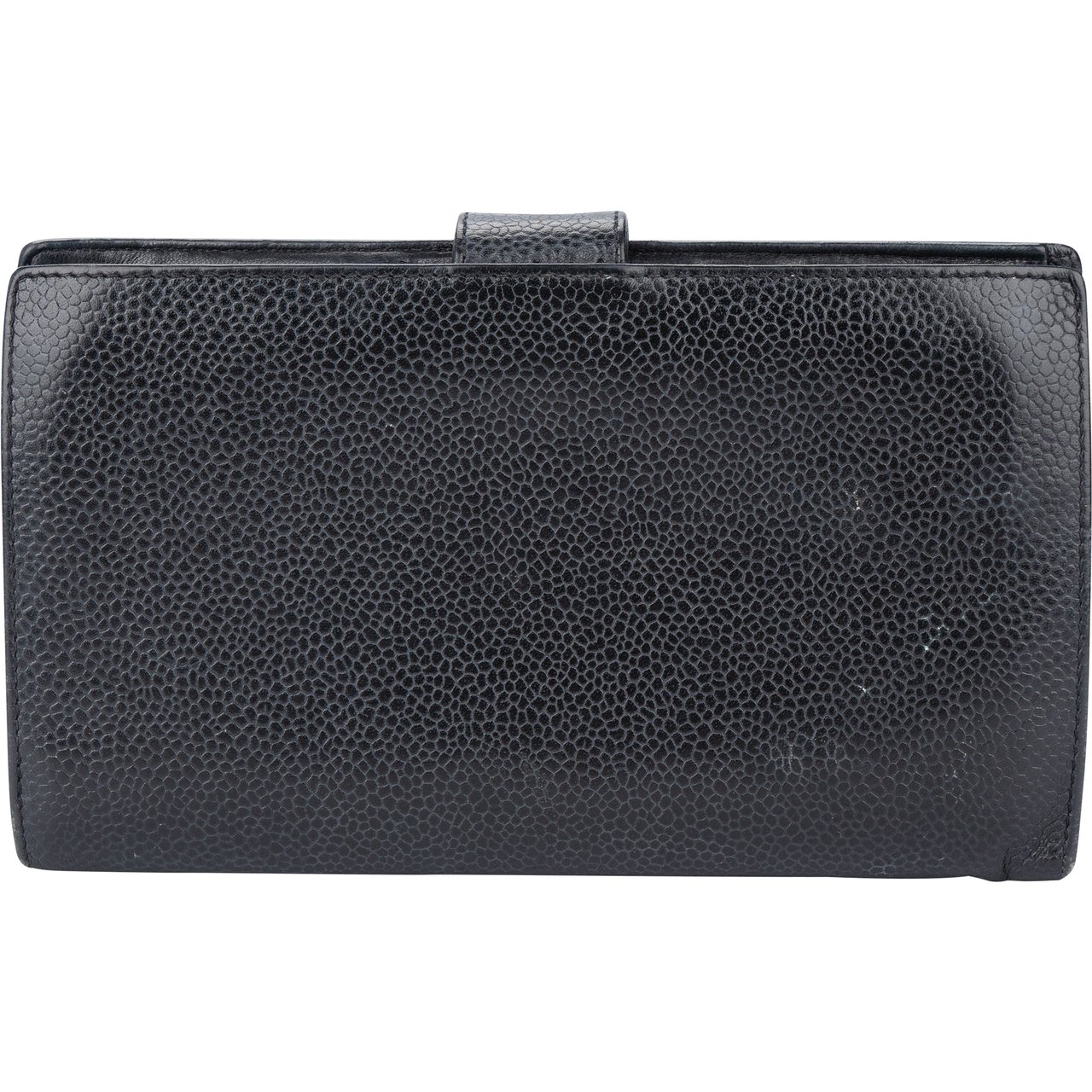 Chanel Chanel CC Caviar Leather Wallet Divers