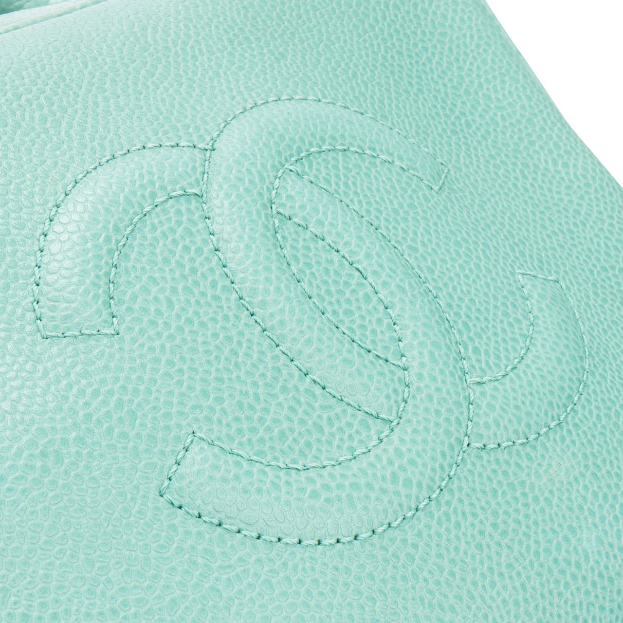 Chanel Chanel Caviar Leather CC Jewelry Crossbody Case Divers