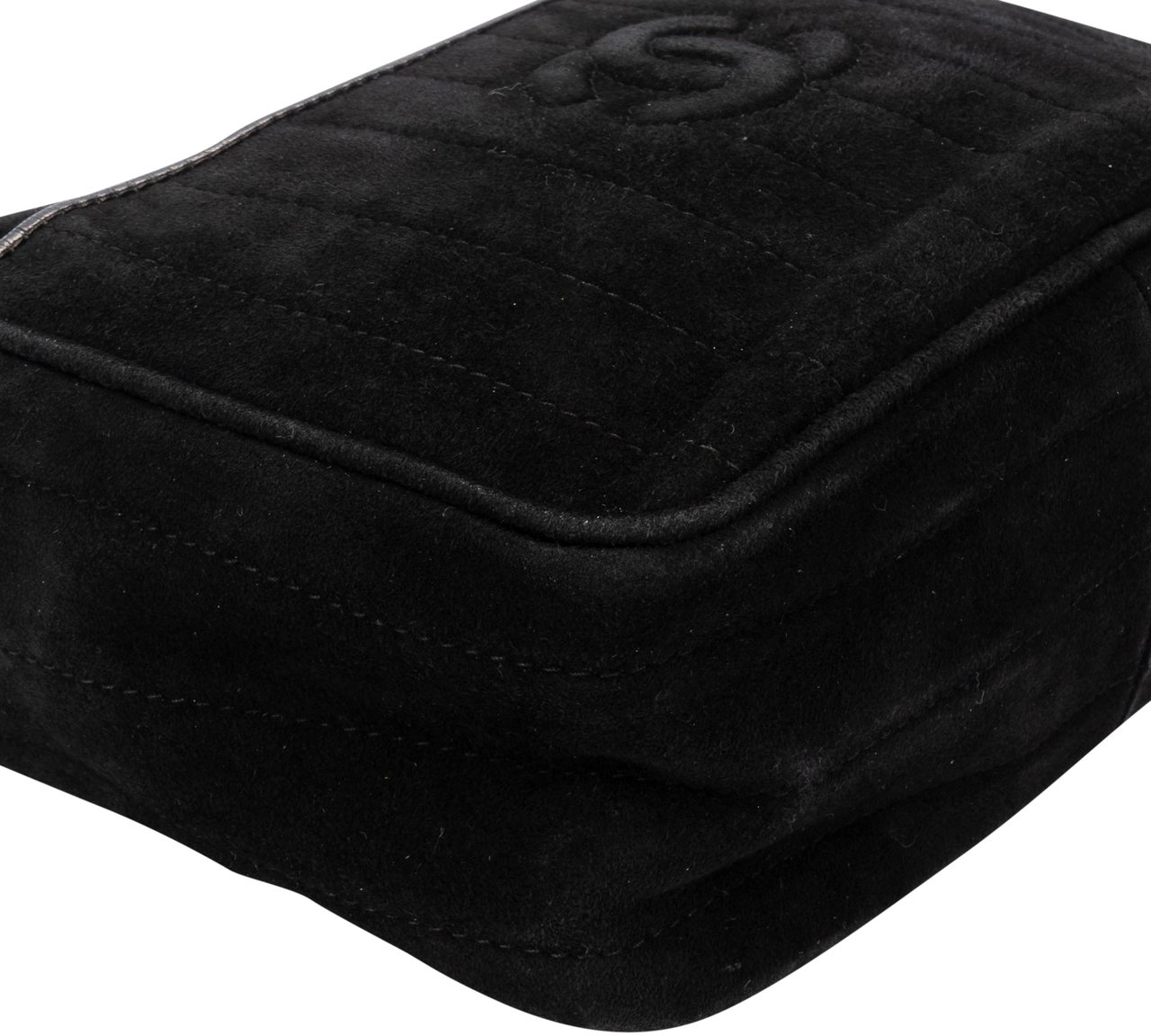 Chanel Chanel Stitching Suede Leather Camera Crossbody Bag Divers