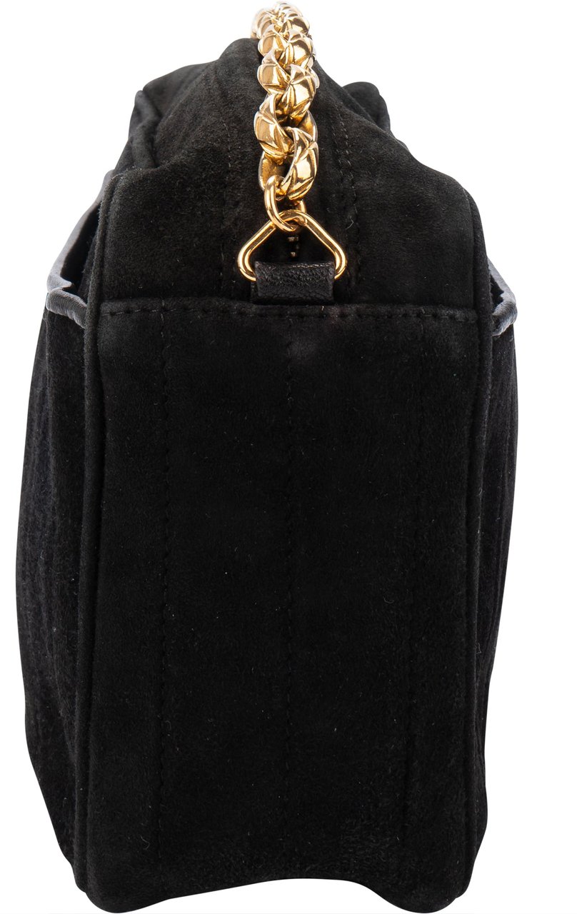 Chanel Chanel Stitching Suede Leather Camera Crossbody Bag Divers