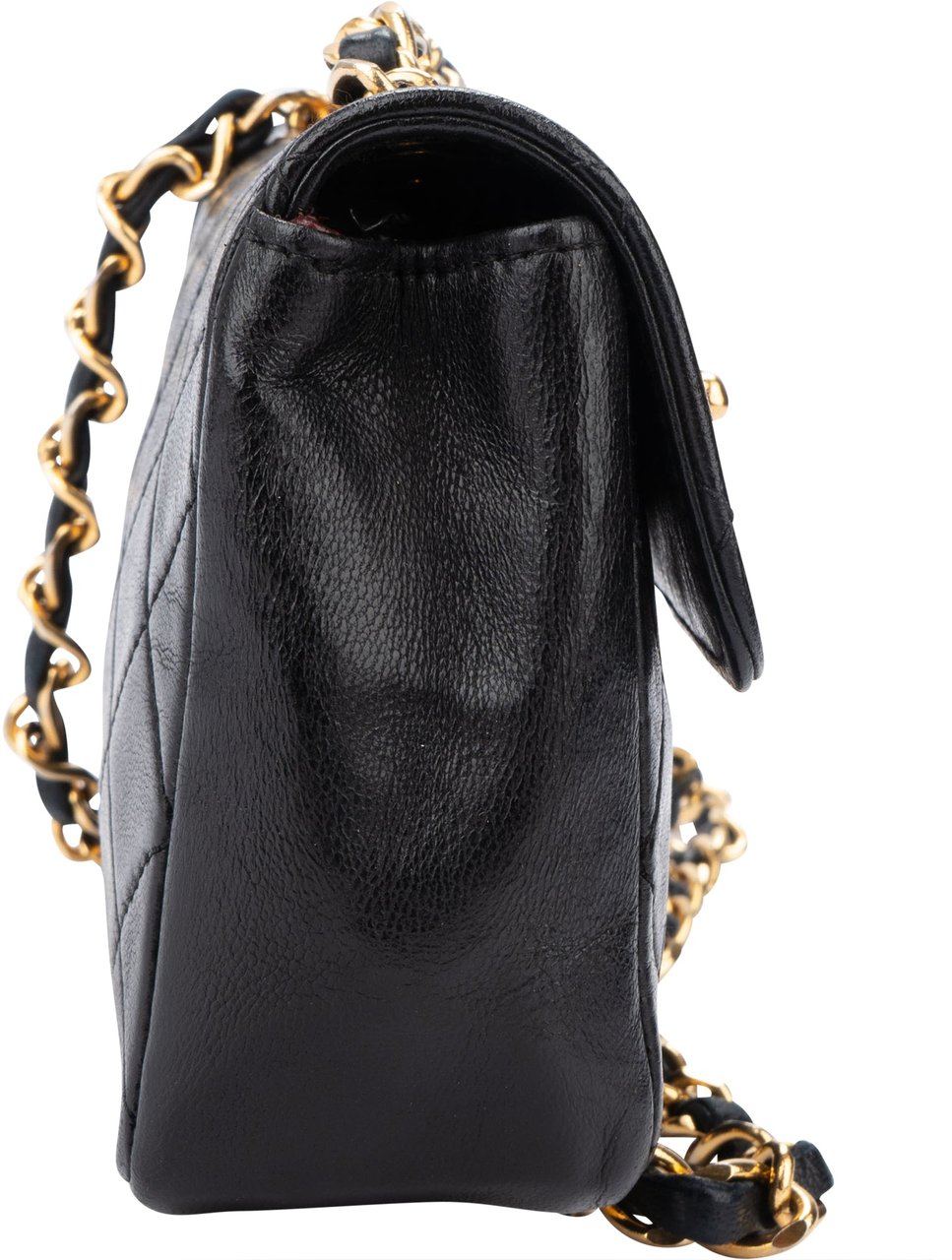 Chanel Chanel Quilted Lambskin 24K Gold Mini Single Flap Crossbody bag Divers