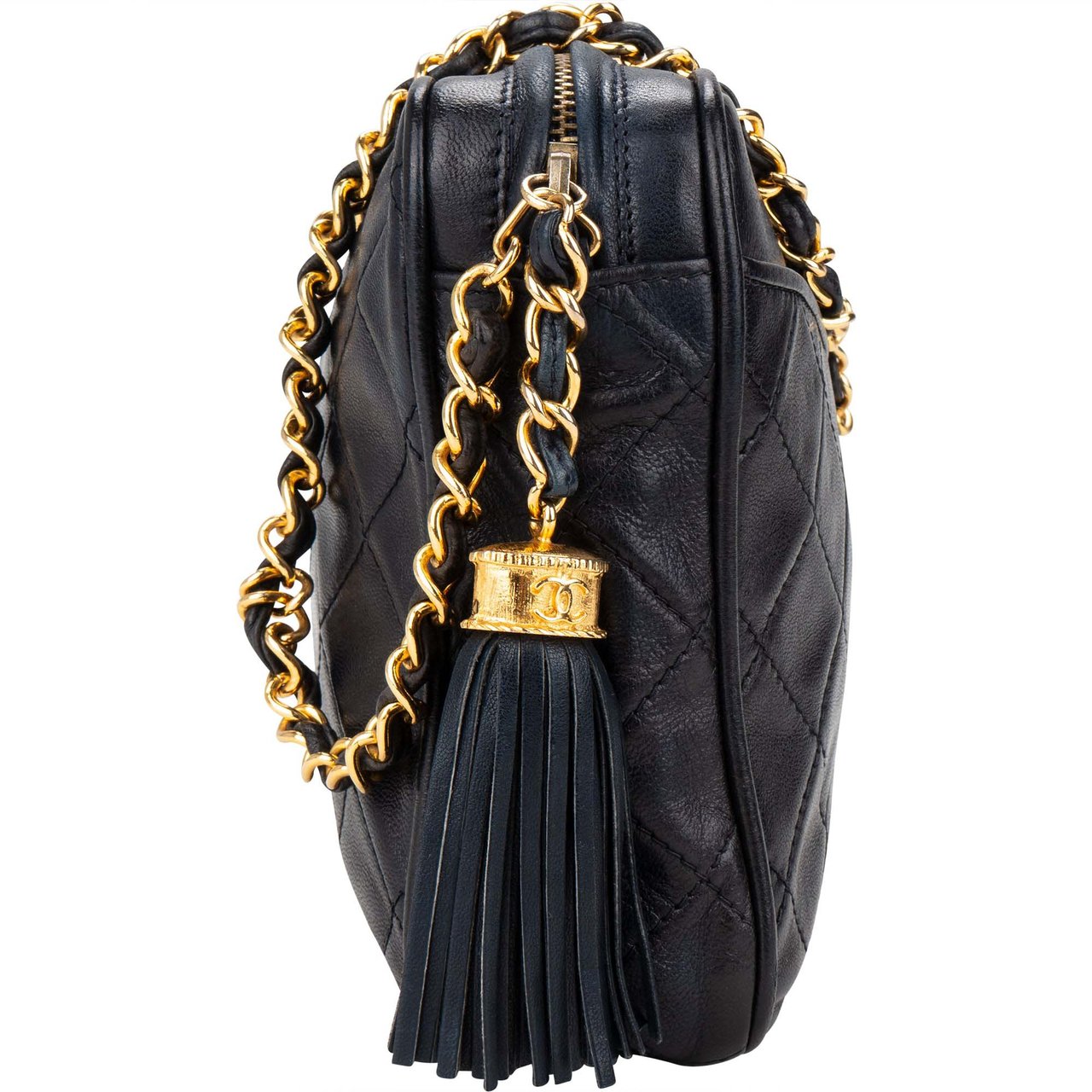 Chanel Chanel Quilted Lambskin CC Camera Crossbody Bag Divers