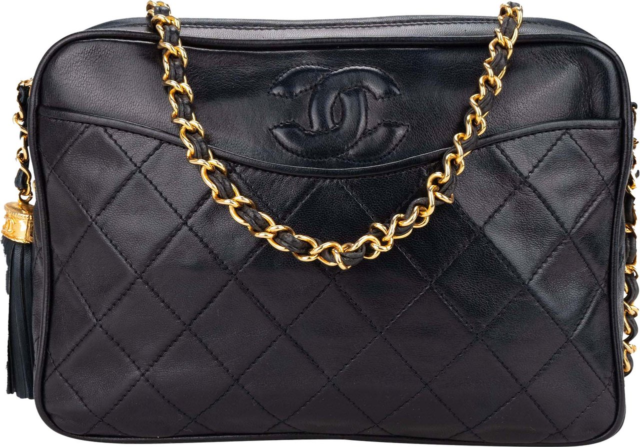 Chanel Chanel Quilted Lambskin CC Camera Crossbody Bag Divers