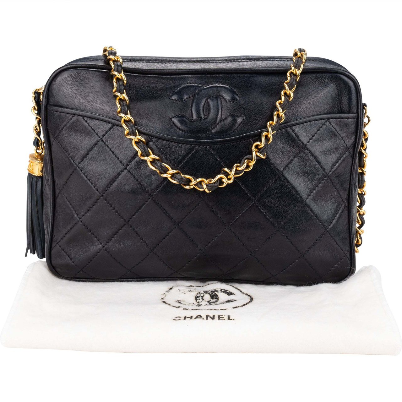 Chanel Chanel Quilted Lambskin CC Camera Crossbody Bag Divers
