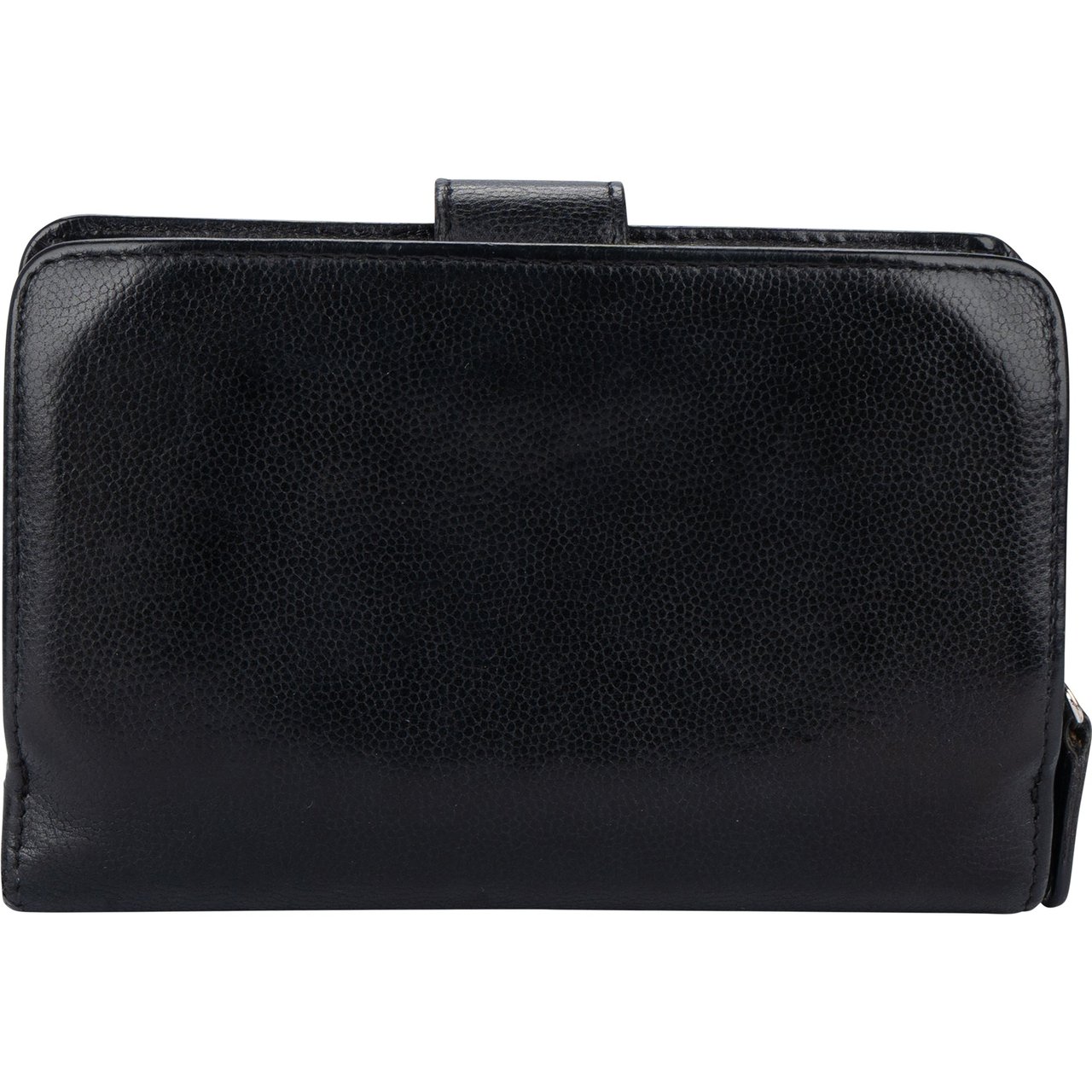 Chanel Chanel Caviar Leather CC Poch Zip Wallet Divers