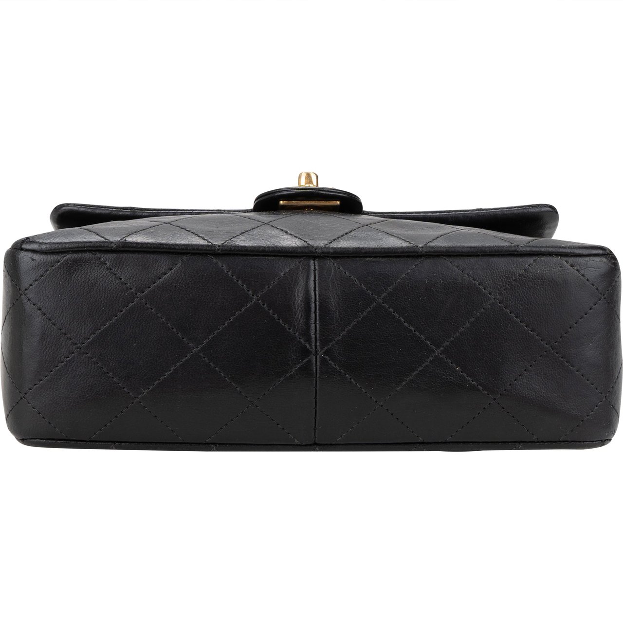 Chanel Chanel Quilted Lambskin 24K Gold Single Flap Crossbody Bag Divers