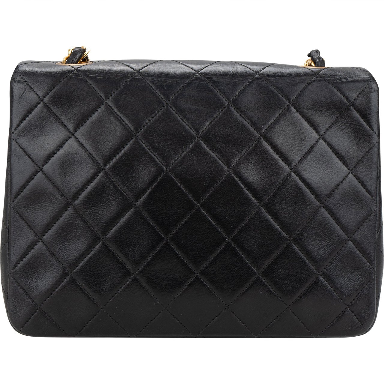 Chanel Chanel Quilted Lambskin 24K Gold Single Flap Crossbody Bag Divers