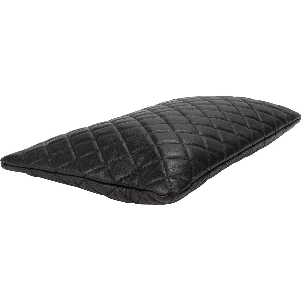 Chanel Chanel Quilted Lambskin CC Clutch Divers