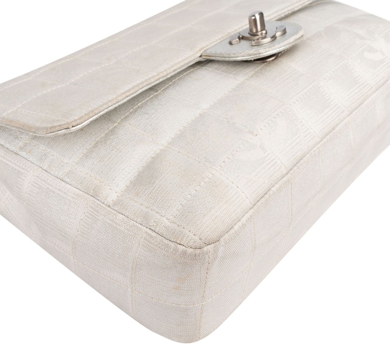 Chanel Chanel Travel Line Monogram Single Flap Shoulder Bag Wit