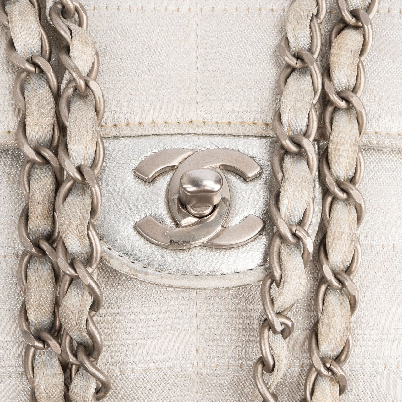 Chanel Chanel Travel Line Monogram Single Flap Shoulder Bag Wit