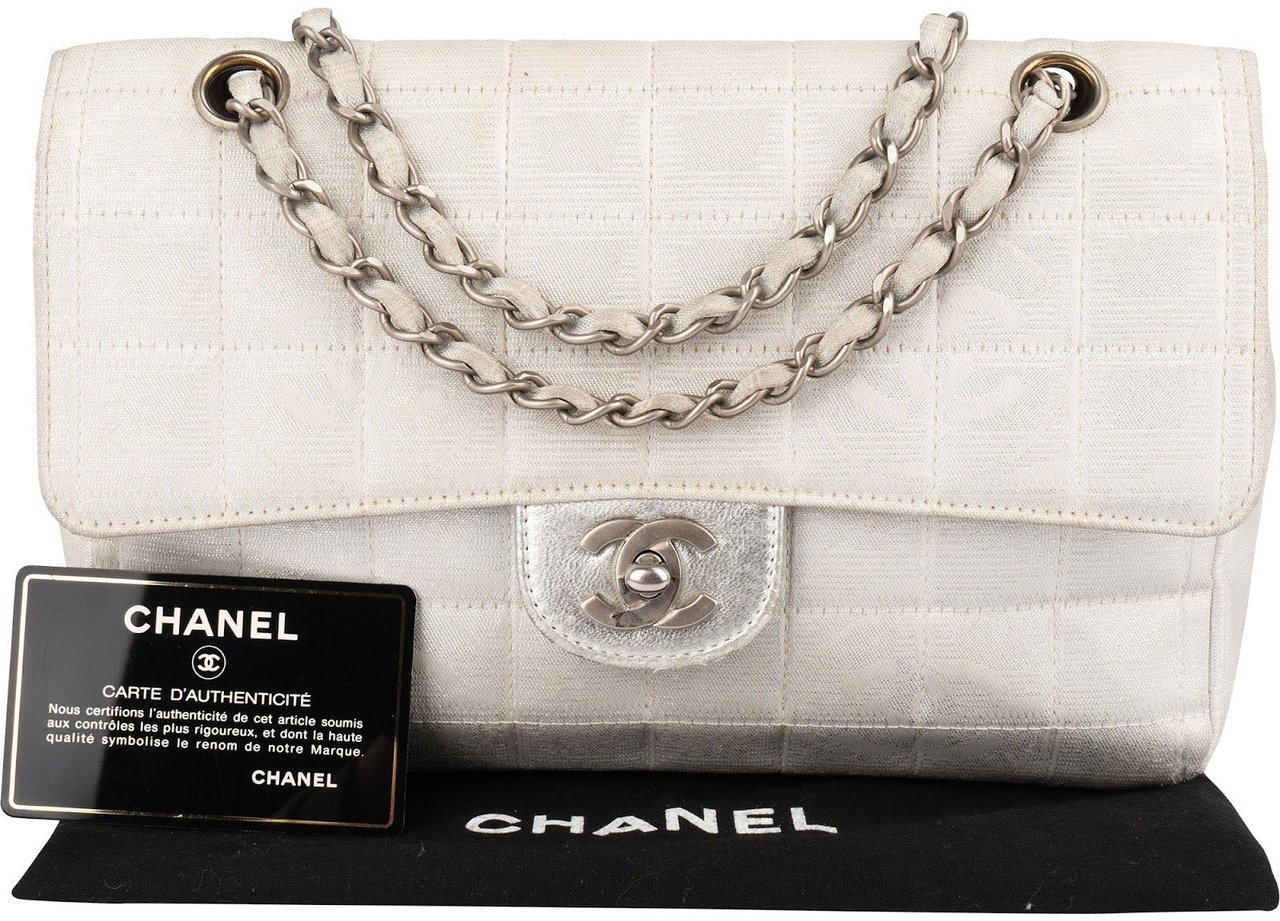 Chanel Chanel Travel Line Monogram Single Flap Shoulder Bag Wit