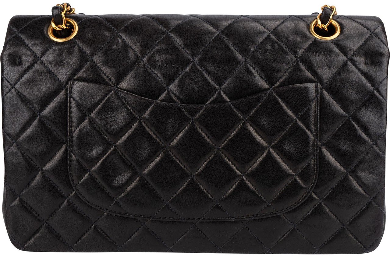 Chanel Chanel Quilted Lambskin 24K Gold Medium Double Flap Shoulder Bag Divers