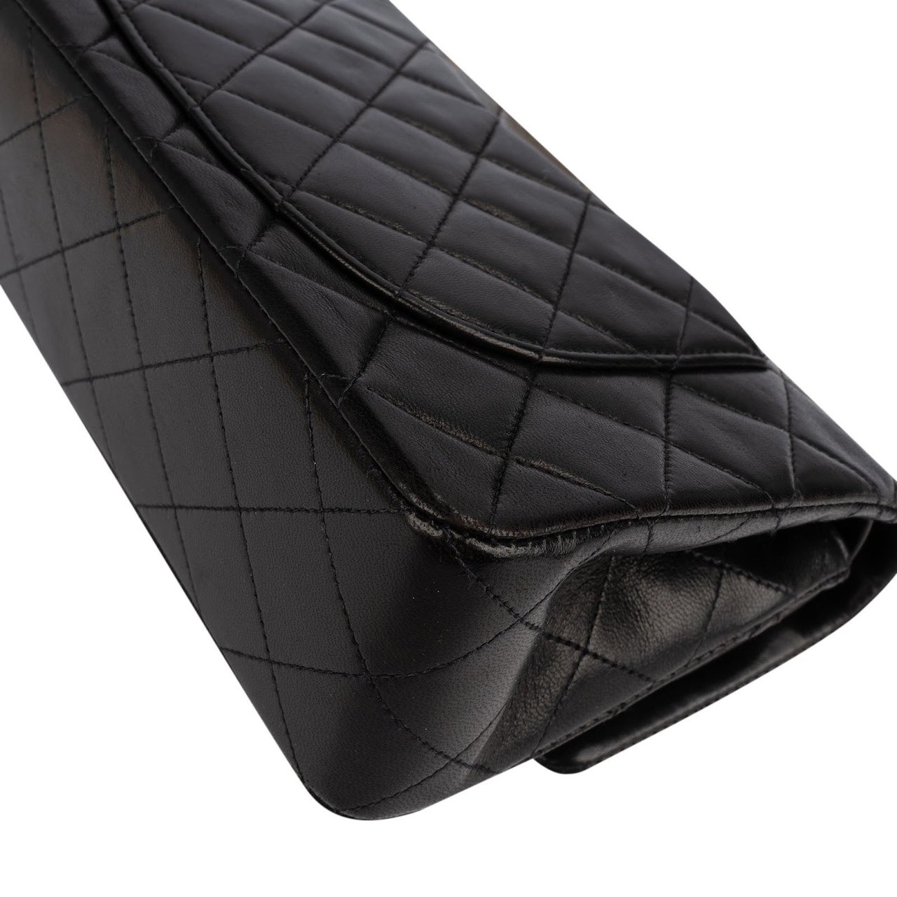 Chanel Chanel Quilted Lambskin 24K Small Double Flap Shoulder Bag Bruin