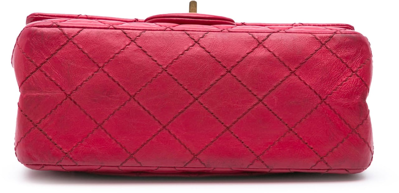 Chanel Mini Reissue 2.55 Calfskin Flap Roze