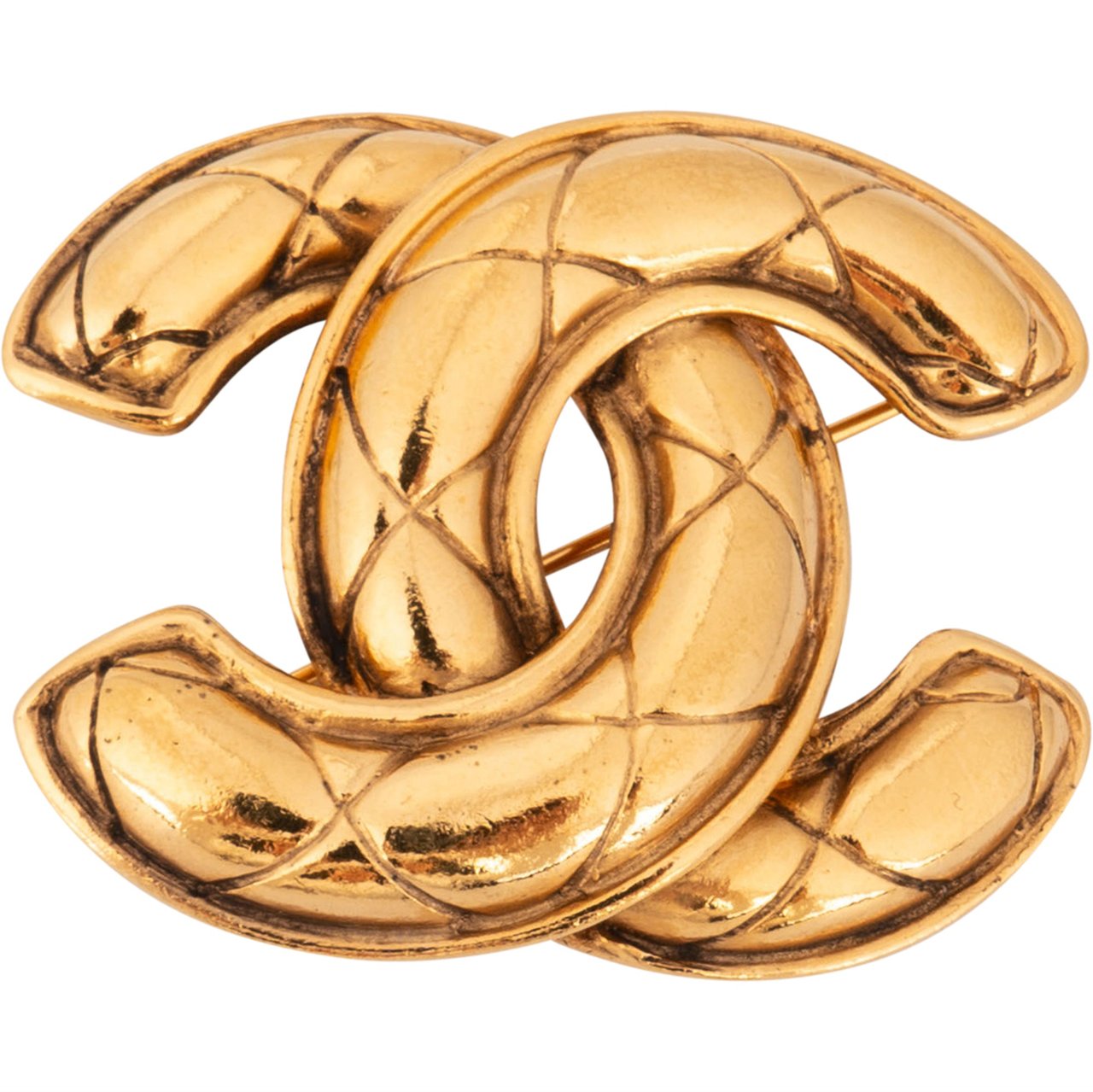 Chanel Chanel Matelasse CC Brooch Divers