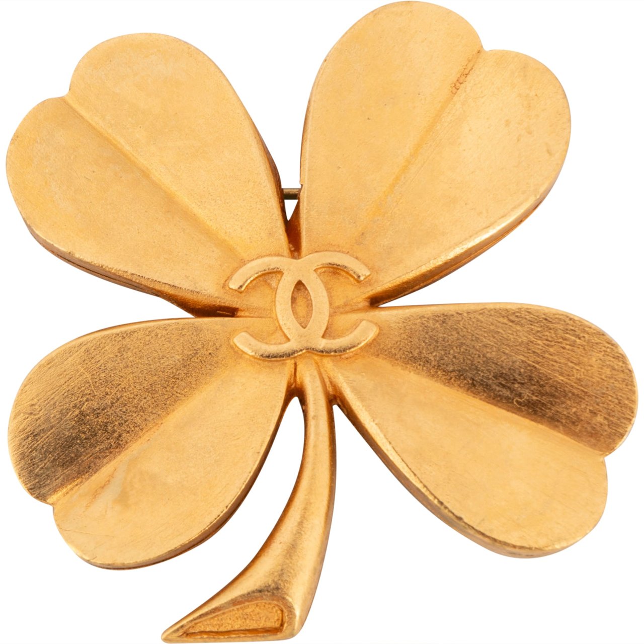 Chanel Chanel Golden Cloverleaf Brooch Divers