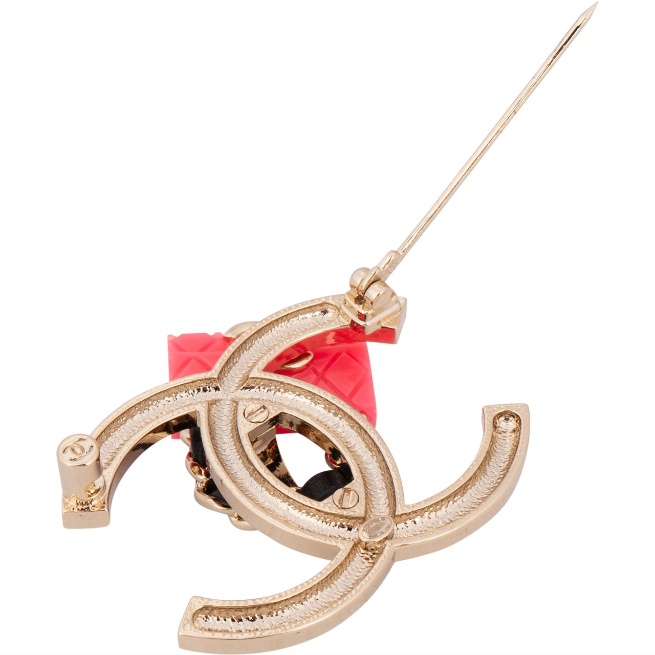 Chanel Chanel Crystal CC Flap Bag Brooch Divers