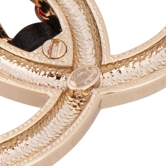 Chanel Crystal CC Flap Bag Brooch Divers