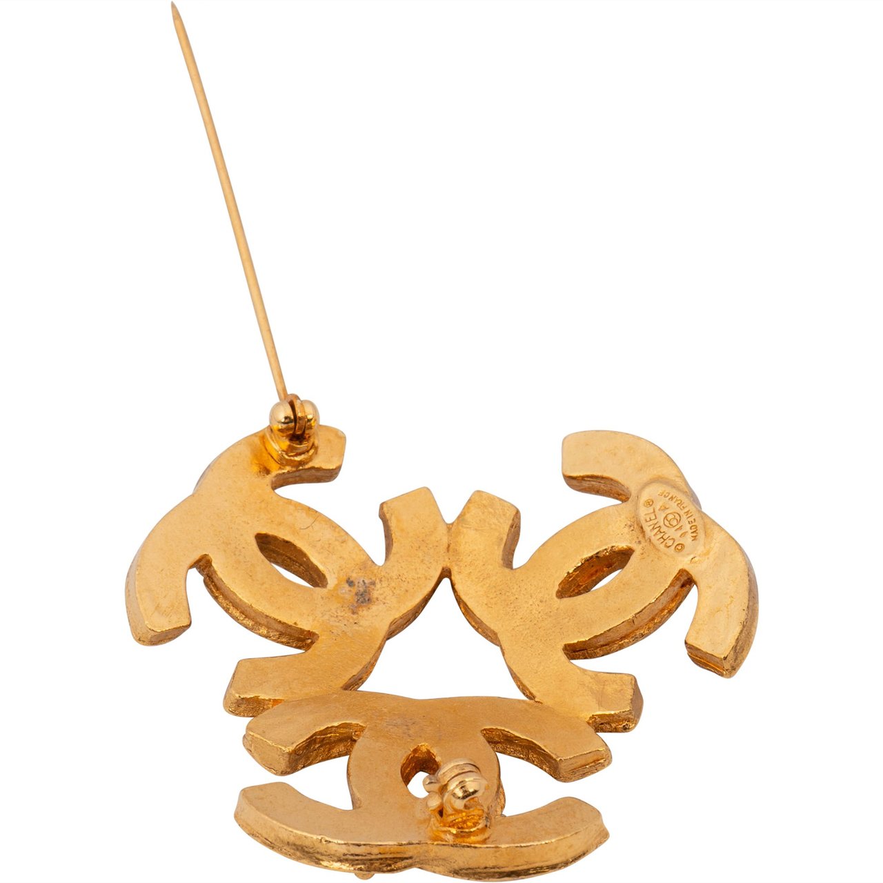 Chanel Chanel Golden Trio CC Brooch Divers