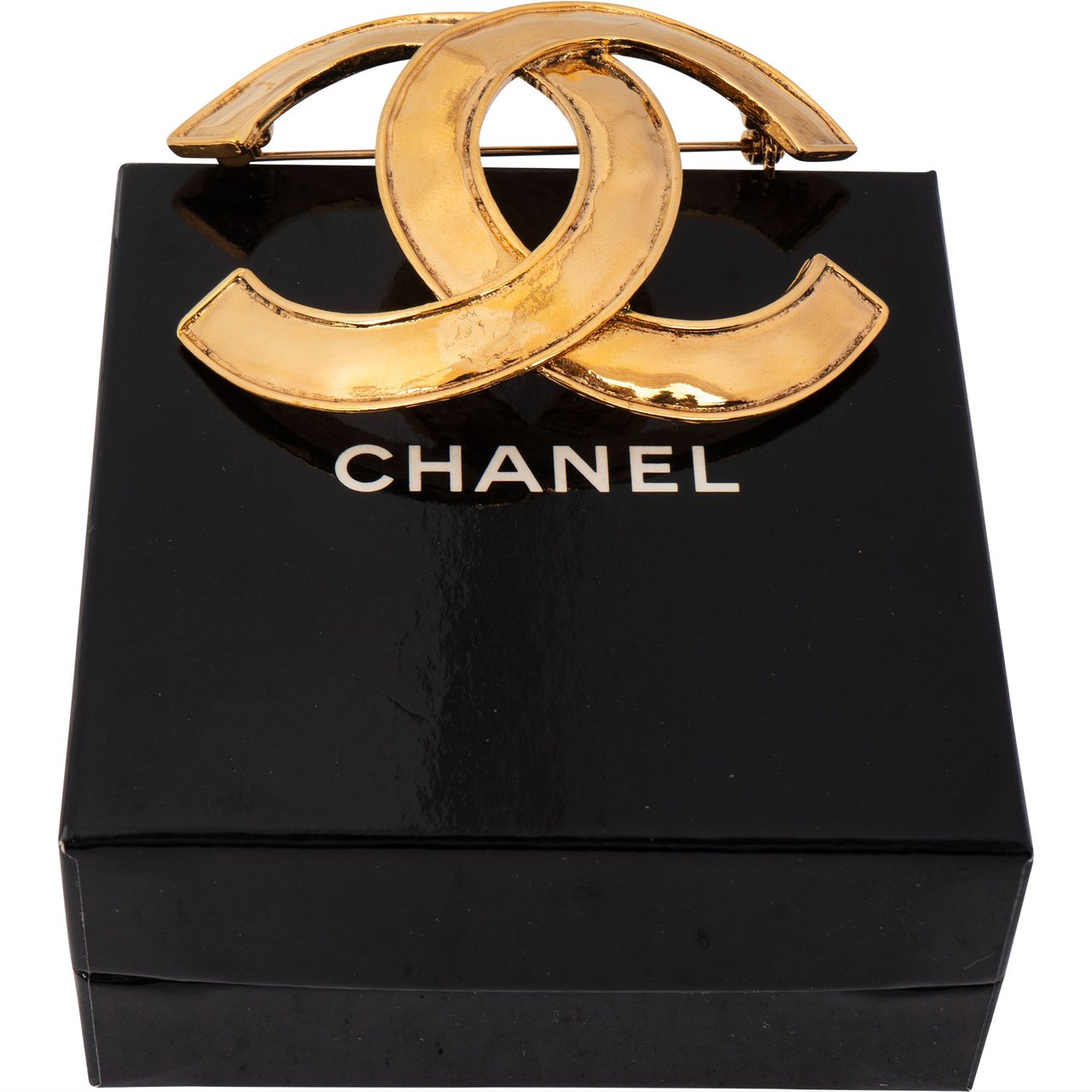 Chanel Chanel Big Golden CC Brooch Divers