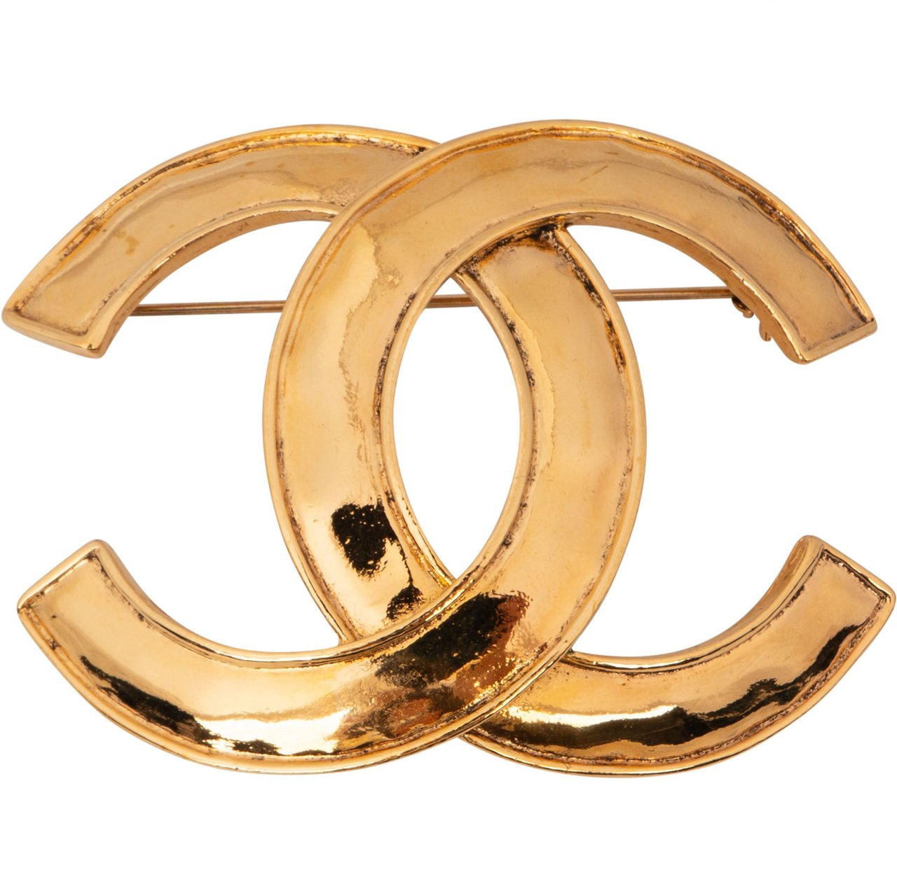 Chanel Chanel Big Golden CC Brooch Divers
