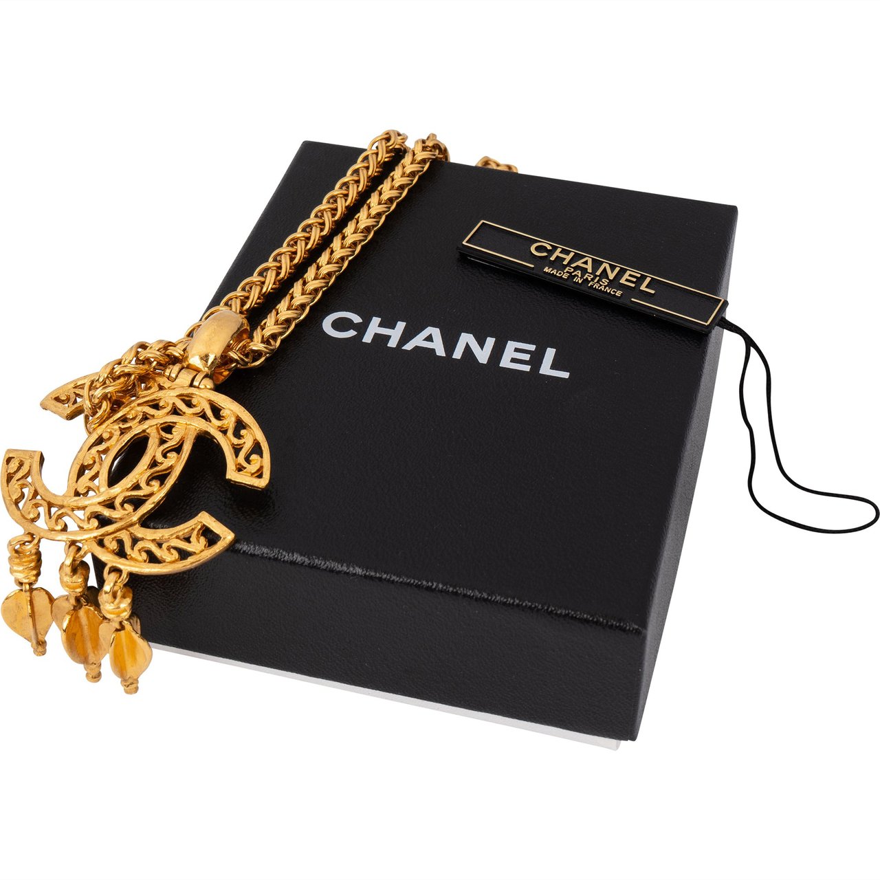 Chanel Chanel Golden CC Longo Necklace Divers