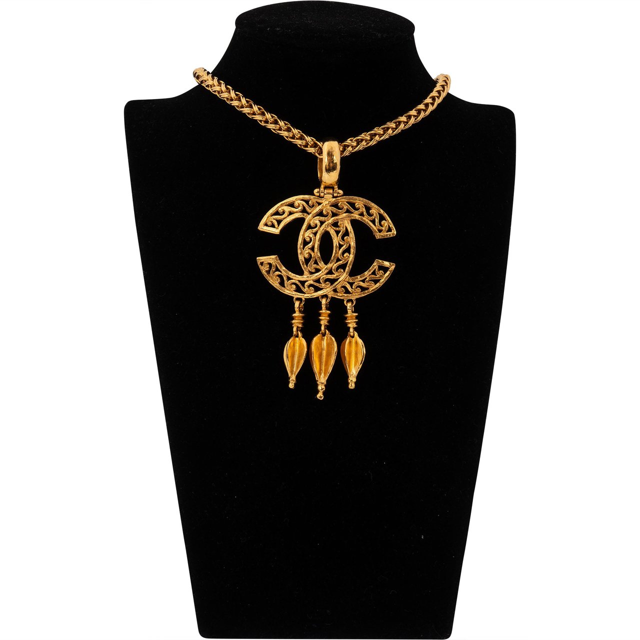 Chanel Chanel Golden CC Longo Necklace Divers