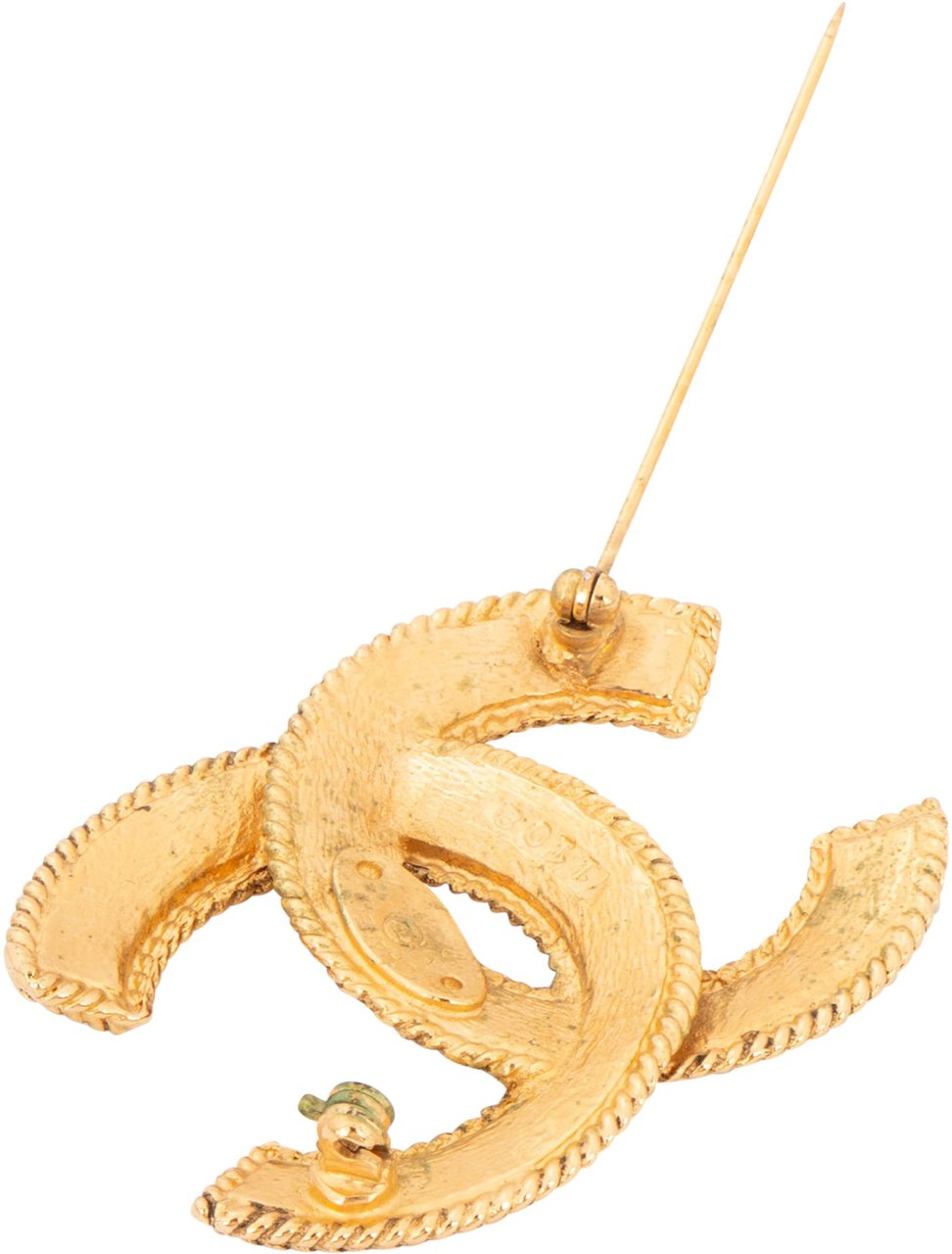 Chanel Chanel Golden CC Ornament Brooch Divers