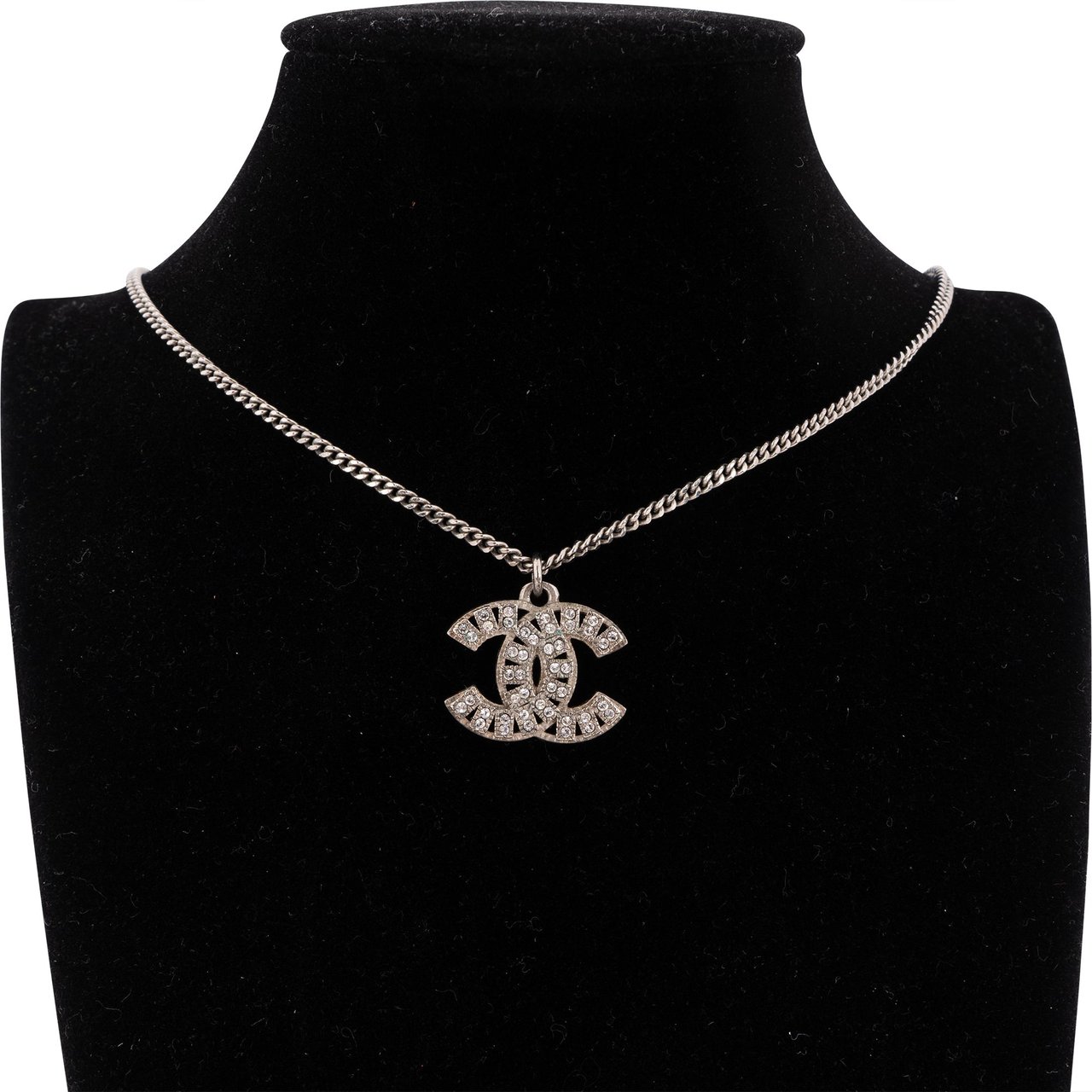 Chanel Chanel Crystal Mini CC Necklace Divers