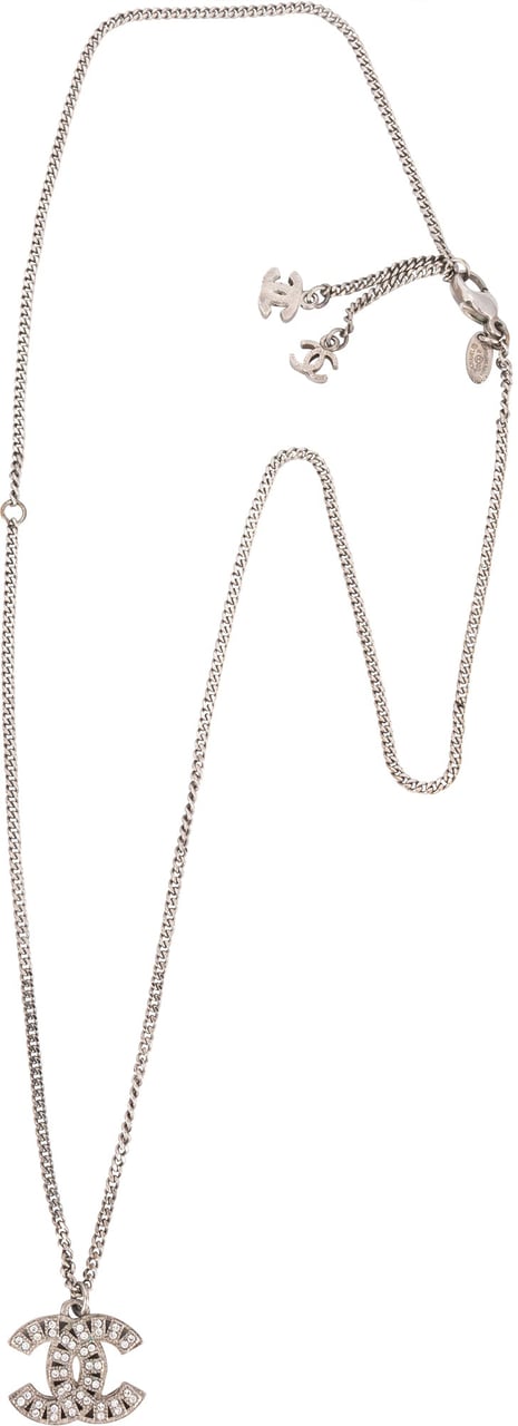 Chanel Chanel Crystal Mini CC Necklace Divers