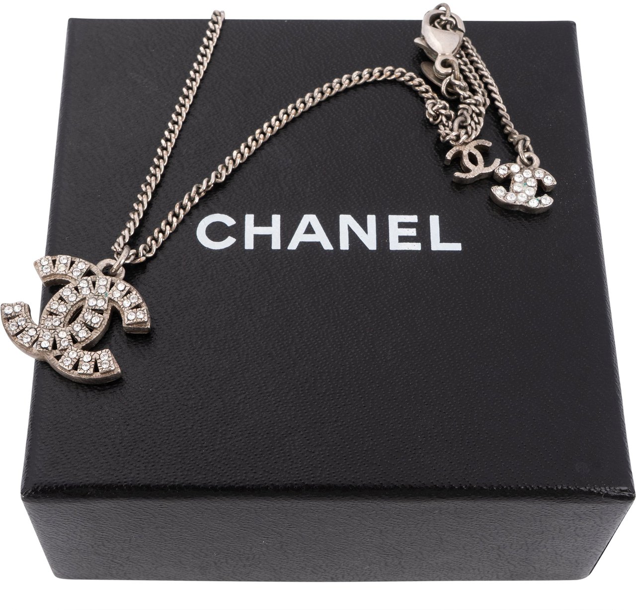 Chanel Chanel Crystal Mini CC Necklace Divers