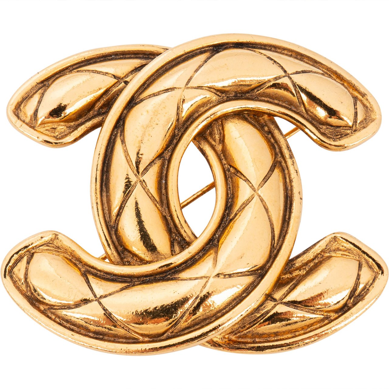 Chanel Chanel Matelasse CC Brooch Divers