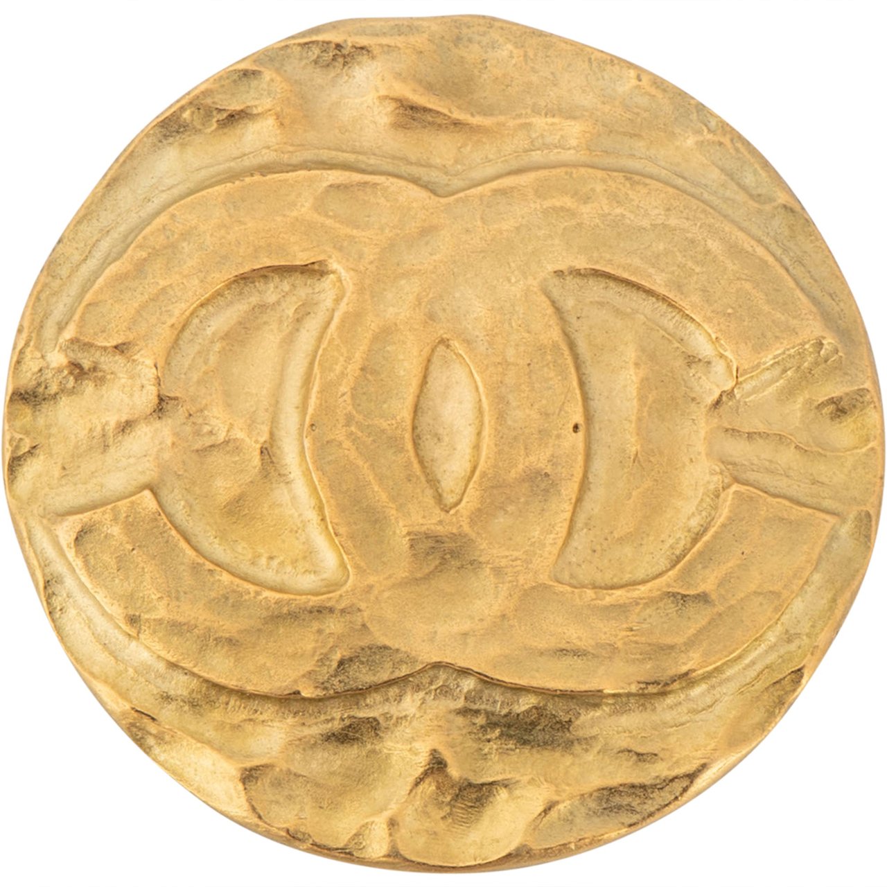 Chanel Chanel Golden Plate CC Brooch Divers