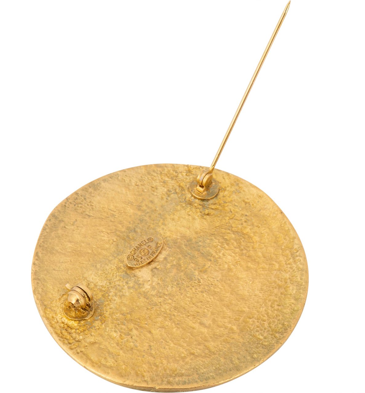 Chanel Chanel Golden Plate CC Brooch Divers