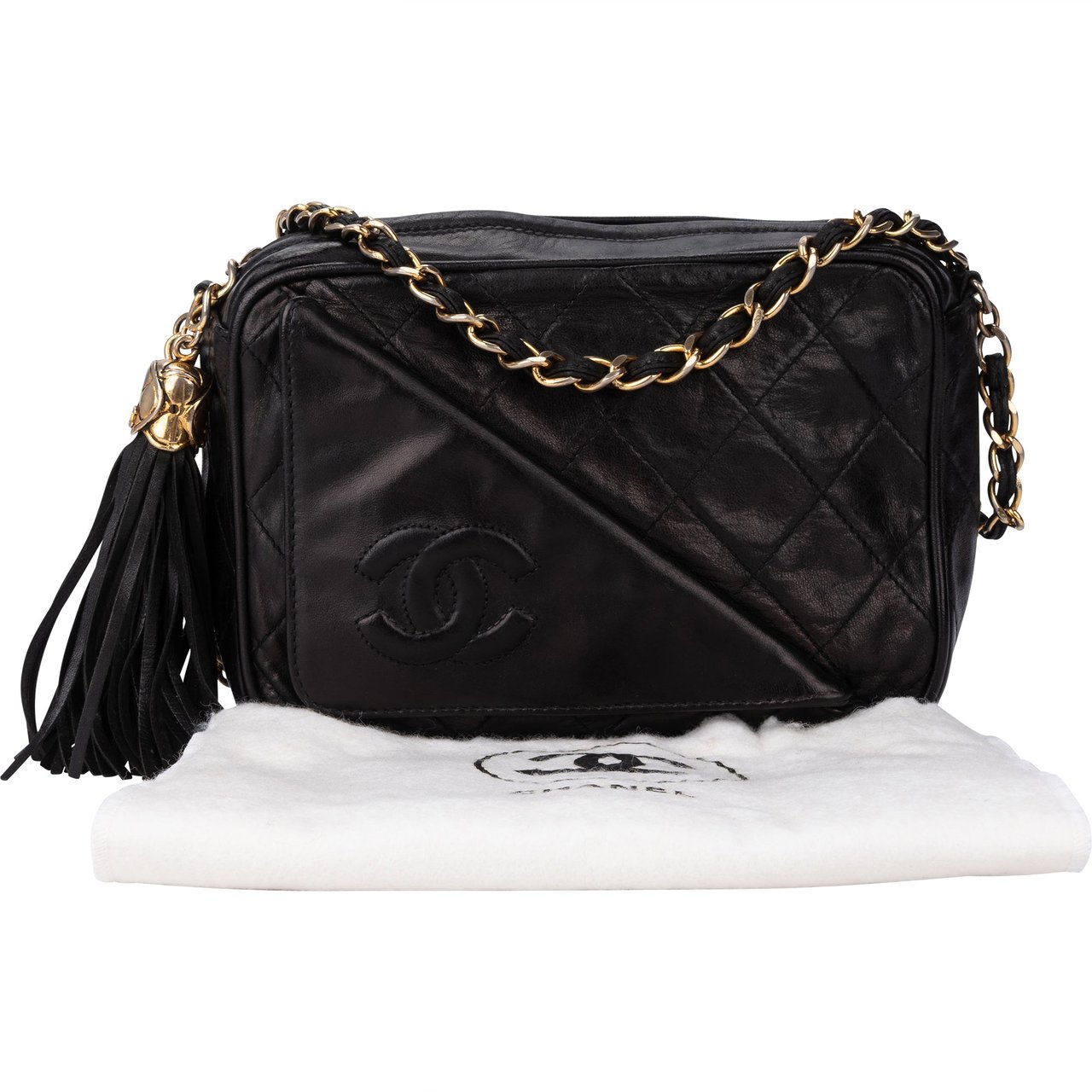 Chanel Chanel Quilted Lambskin CC Camera Crossbody Bag Divers