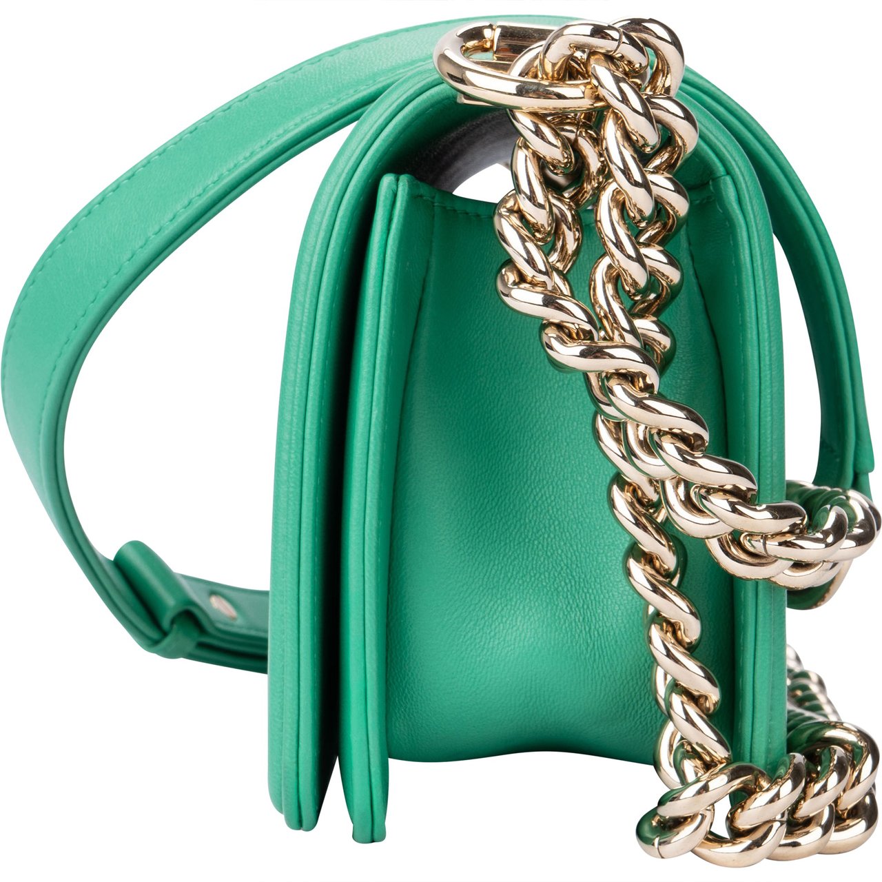 Chanel Chanel Chevron Lambskin Boy Single Flap Crossbody Bag Divers