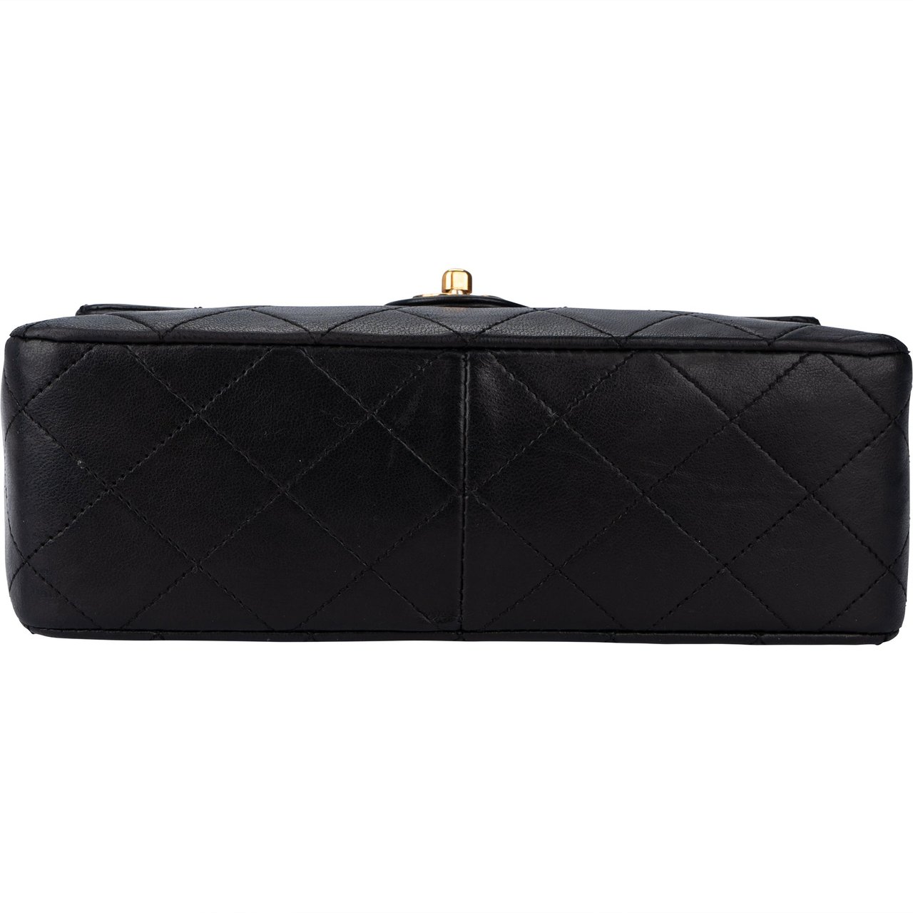 Chanel Chanel Quilted Lambskin 24K Gold Single Flap Crossbody Bag Divers