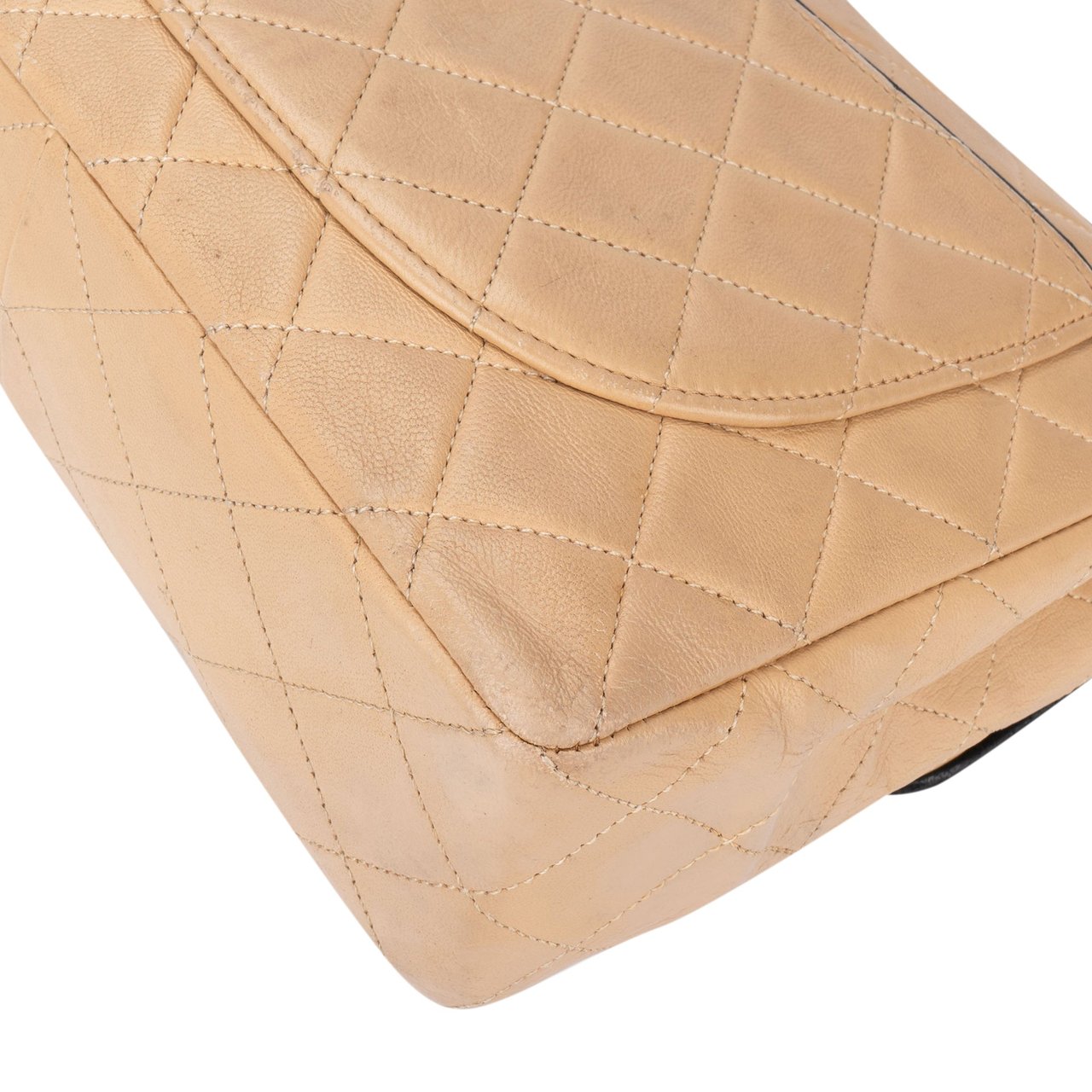 Chanel Chanel Quilted Bicolor Lambskin 24K Gold Single Flap Crossboy Bag Divers