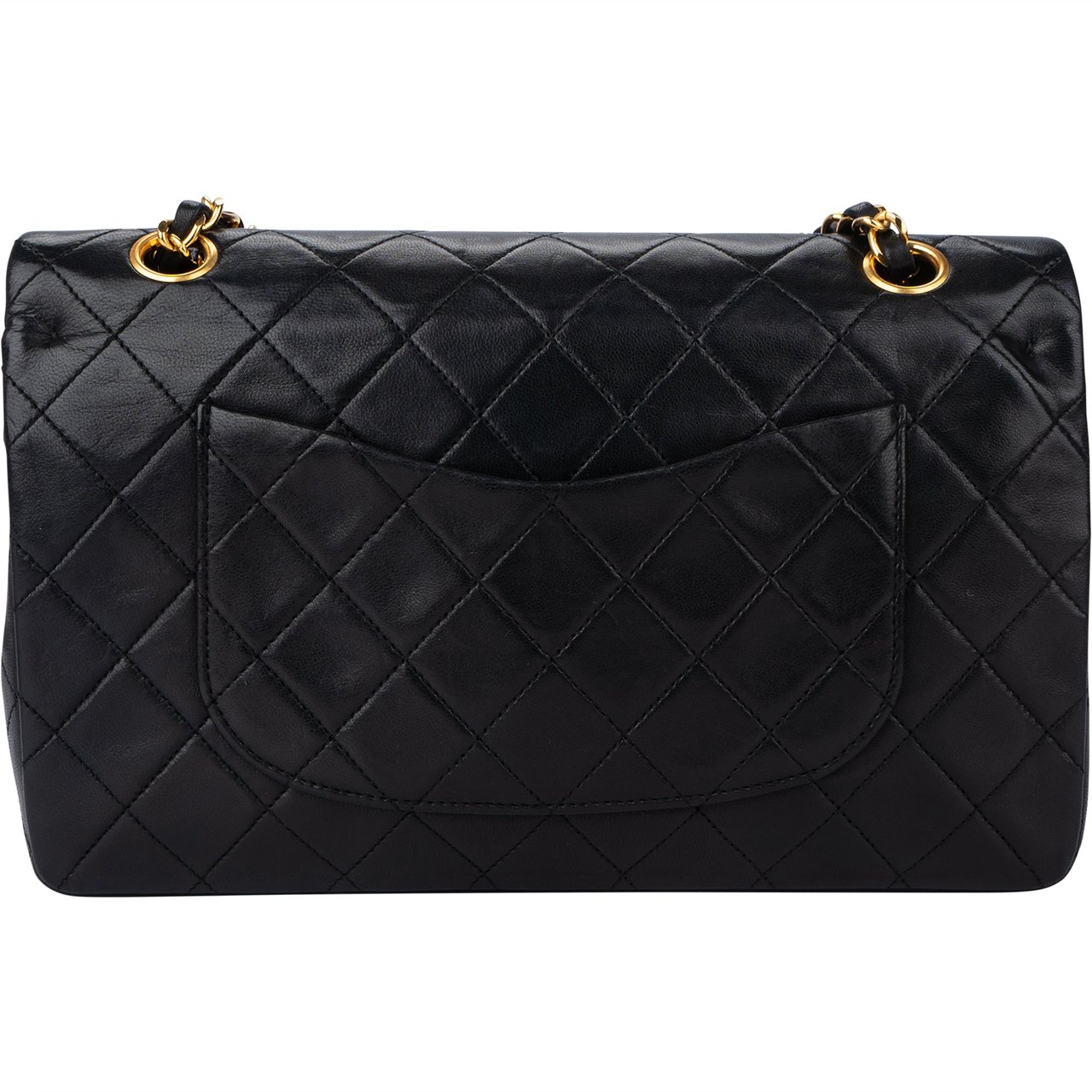 Chanel Chanel Quilted Lambskin 24K Gold Medium Double Flap Crossbody Bag Divers
