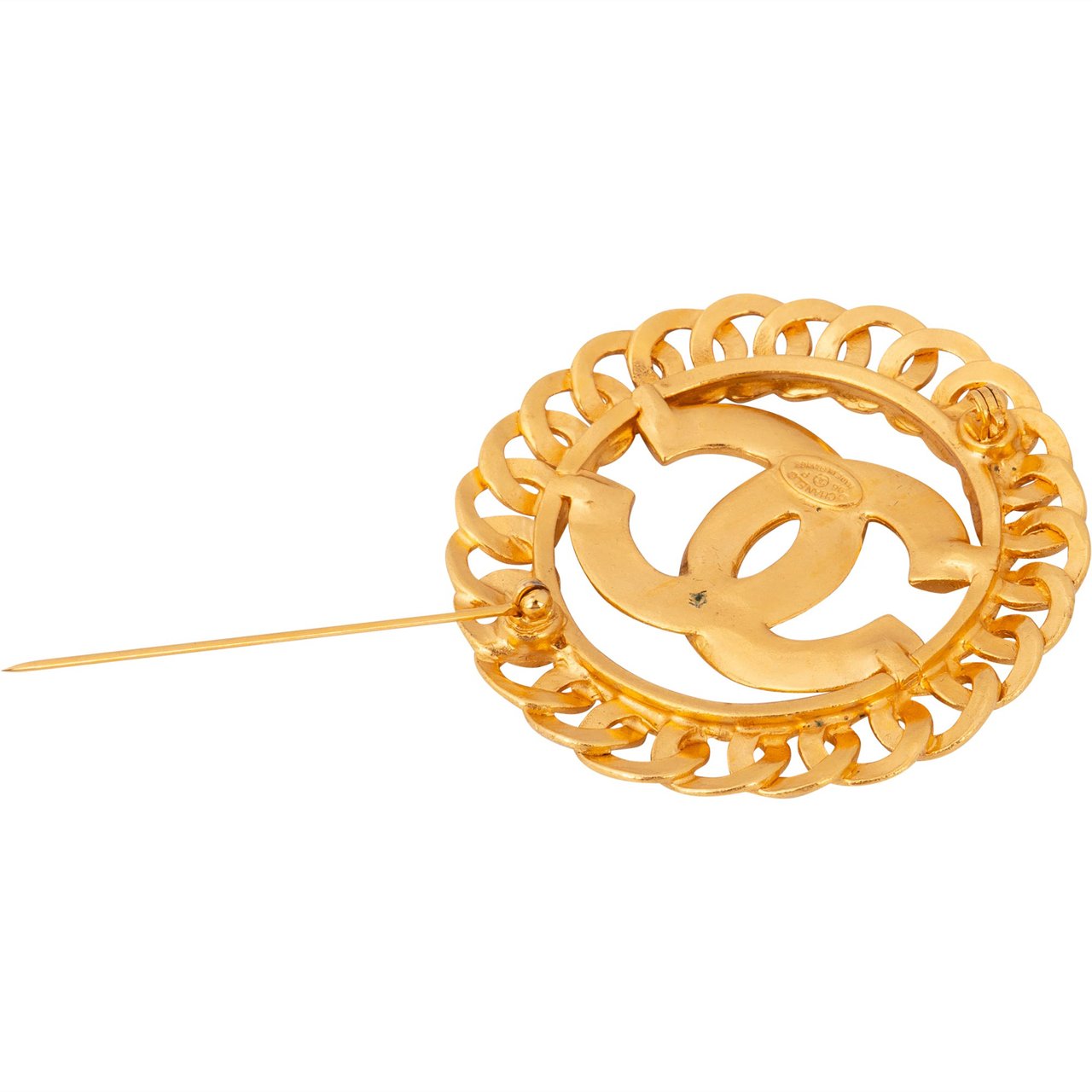 Chanel Chanel Golden Chain CC Brooch Divers