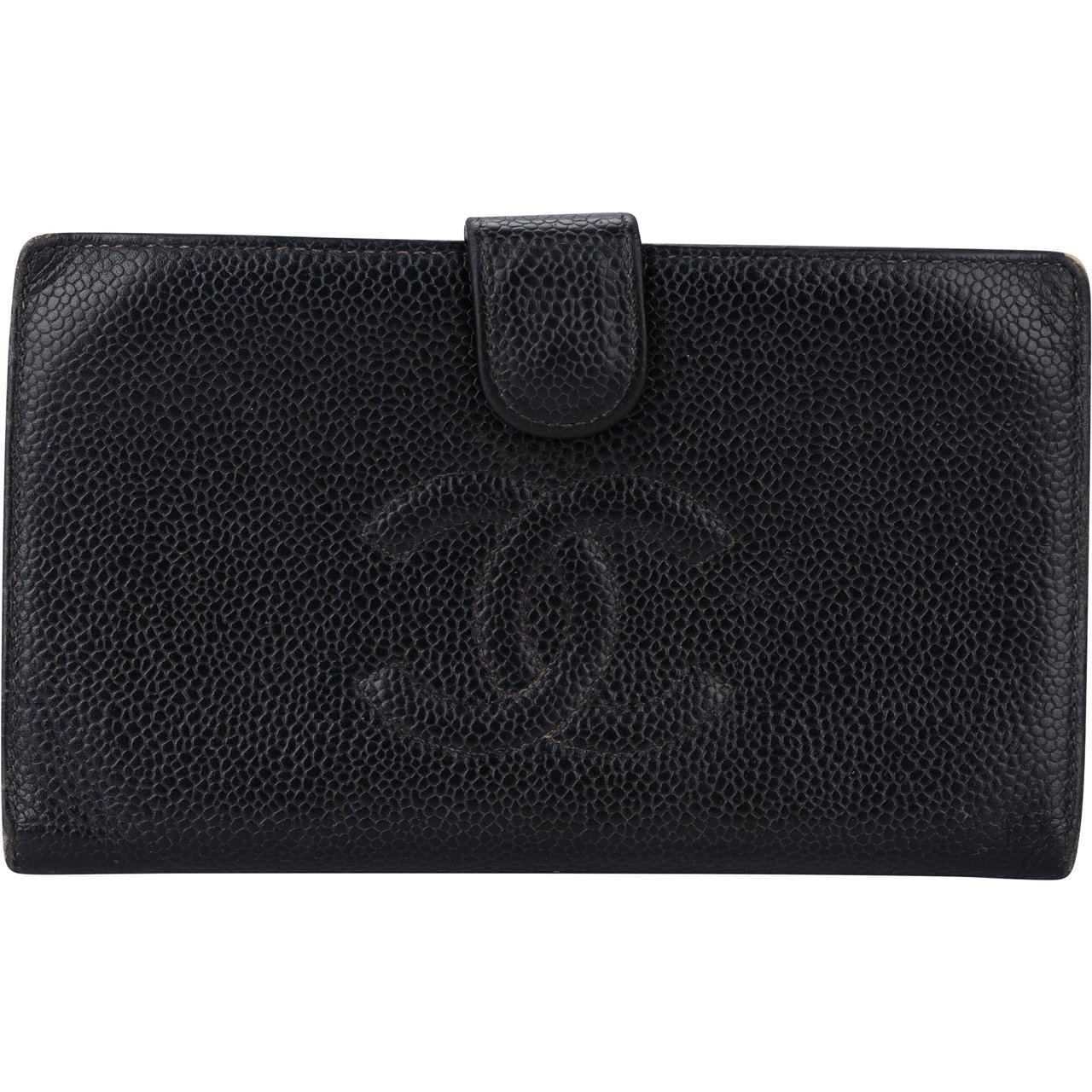 Chanel Chanel Caviar Leather CC Wallet Divers