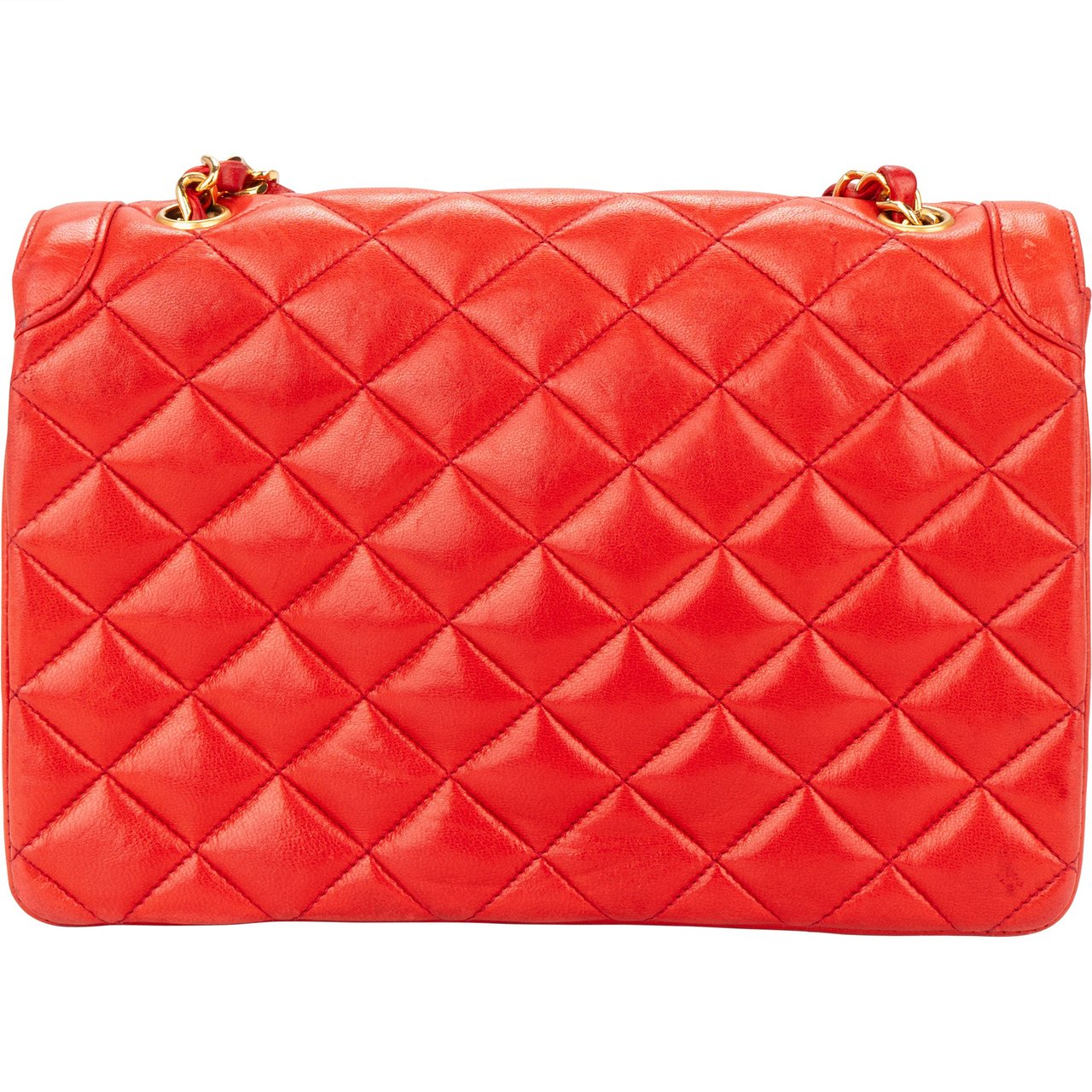 Chanel Chanel Quilted Lambskin 24K Gold Single Flap Crossbody Bag Divers