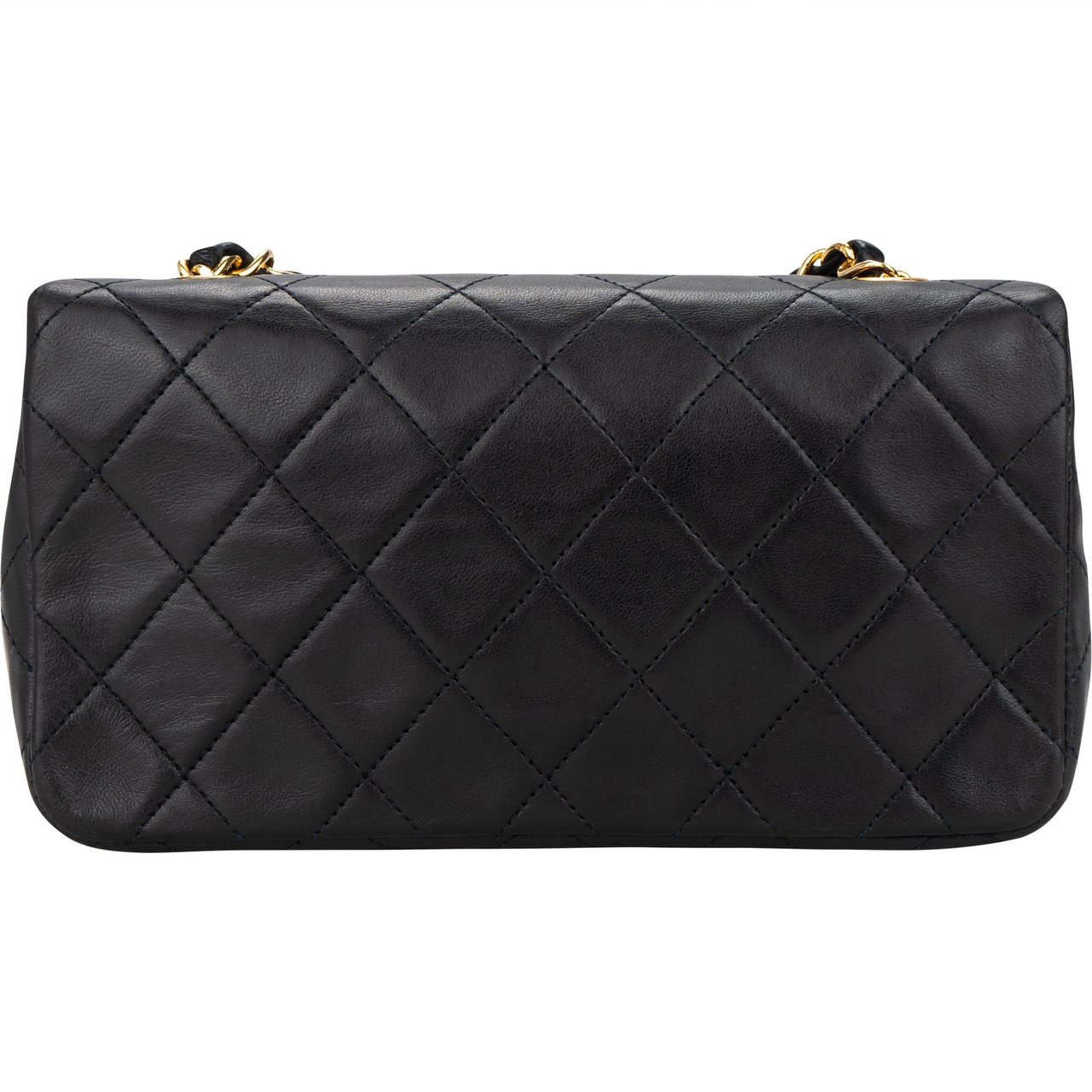 Chanel Chanel Quilted Lambskin 24K Gold Single Flap Crossbody Bag Divers